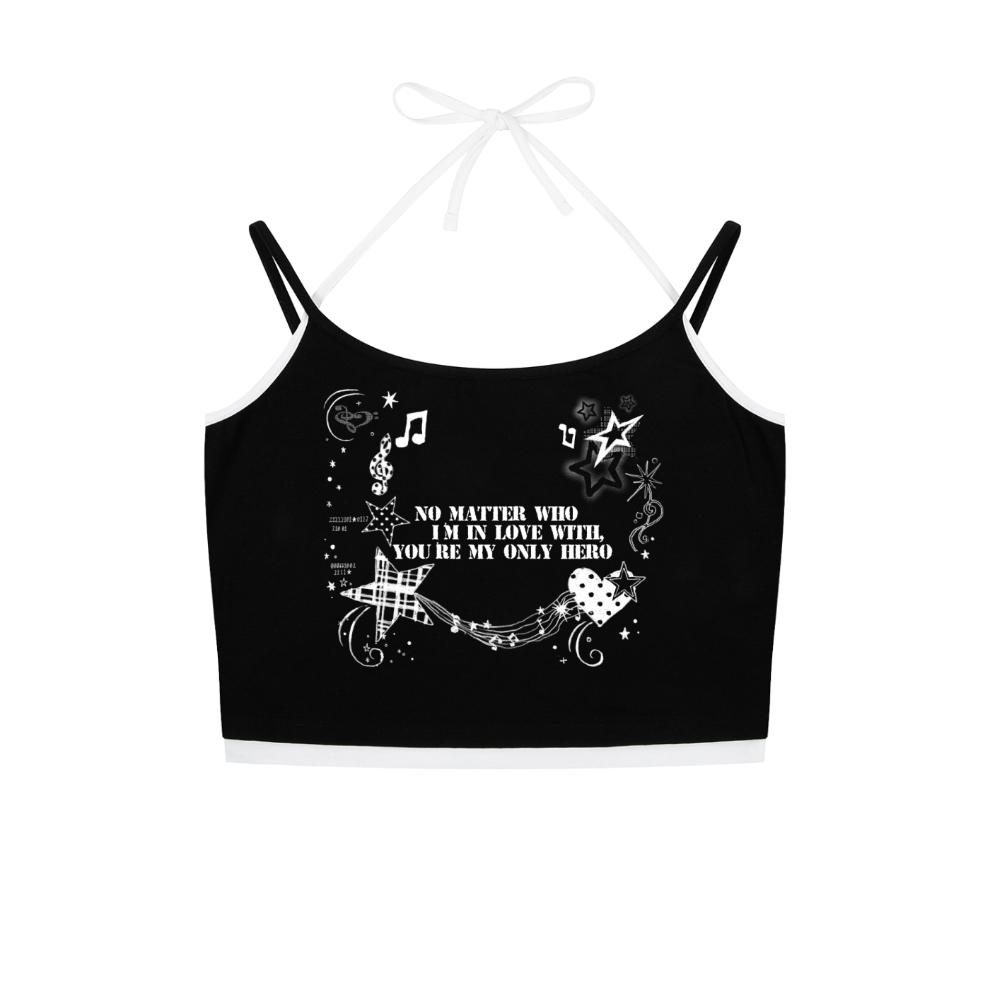 MY ONLY HERO LAYERED TOP