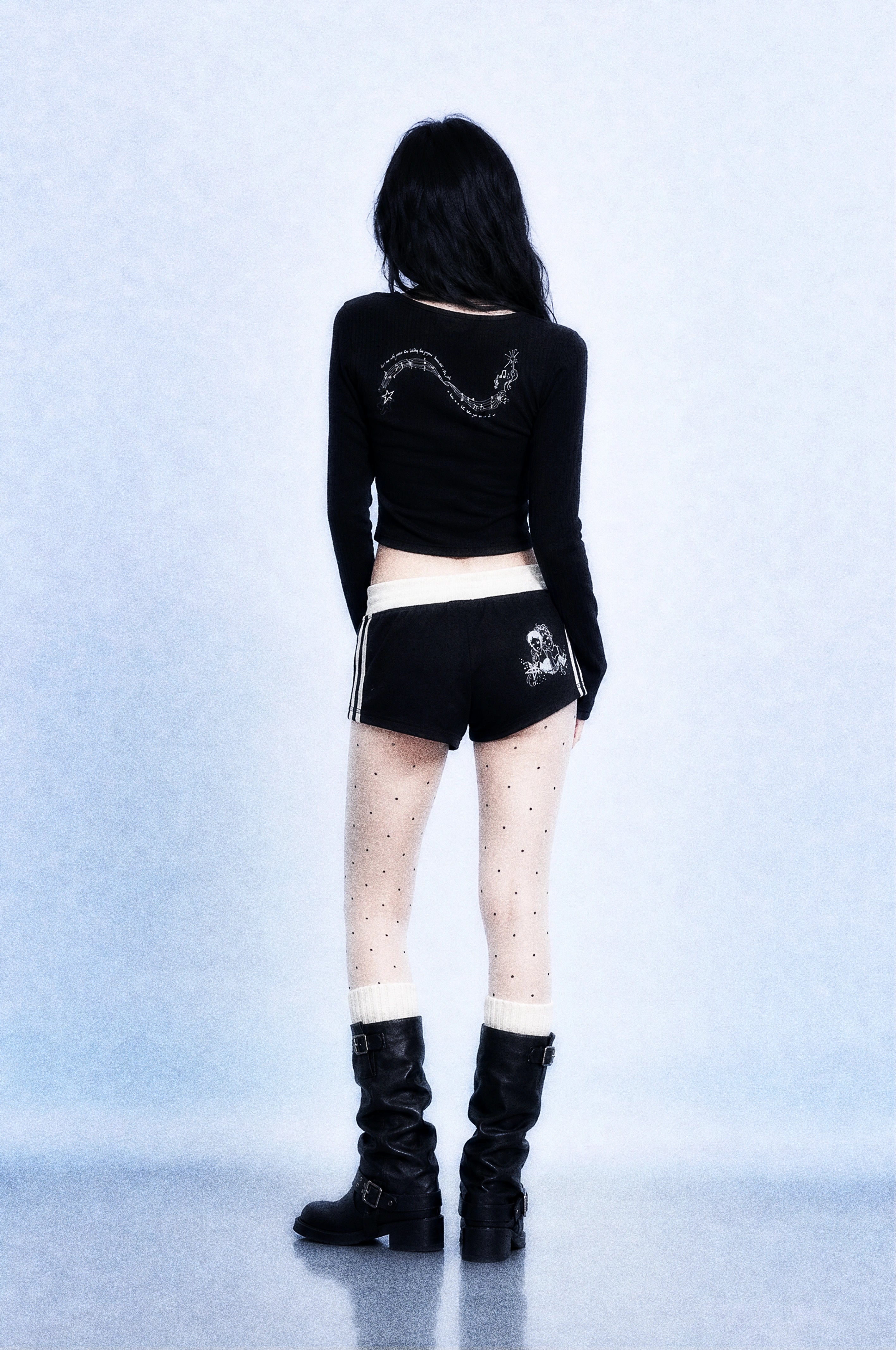 PROMISES CROPPED LONGSLEEVES