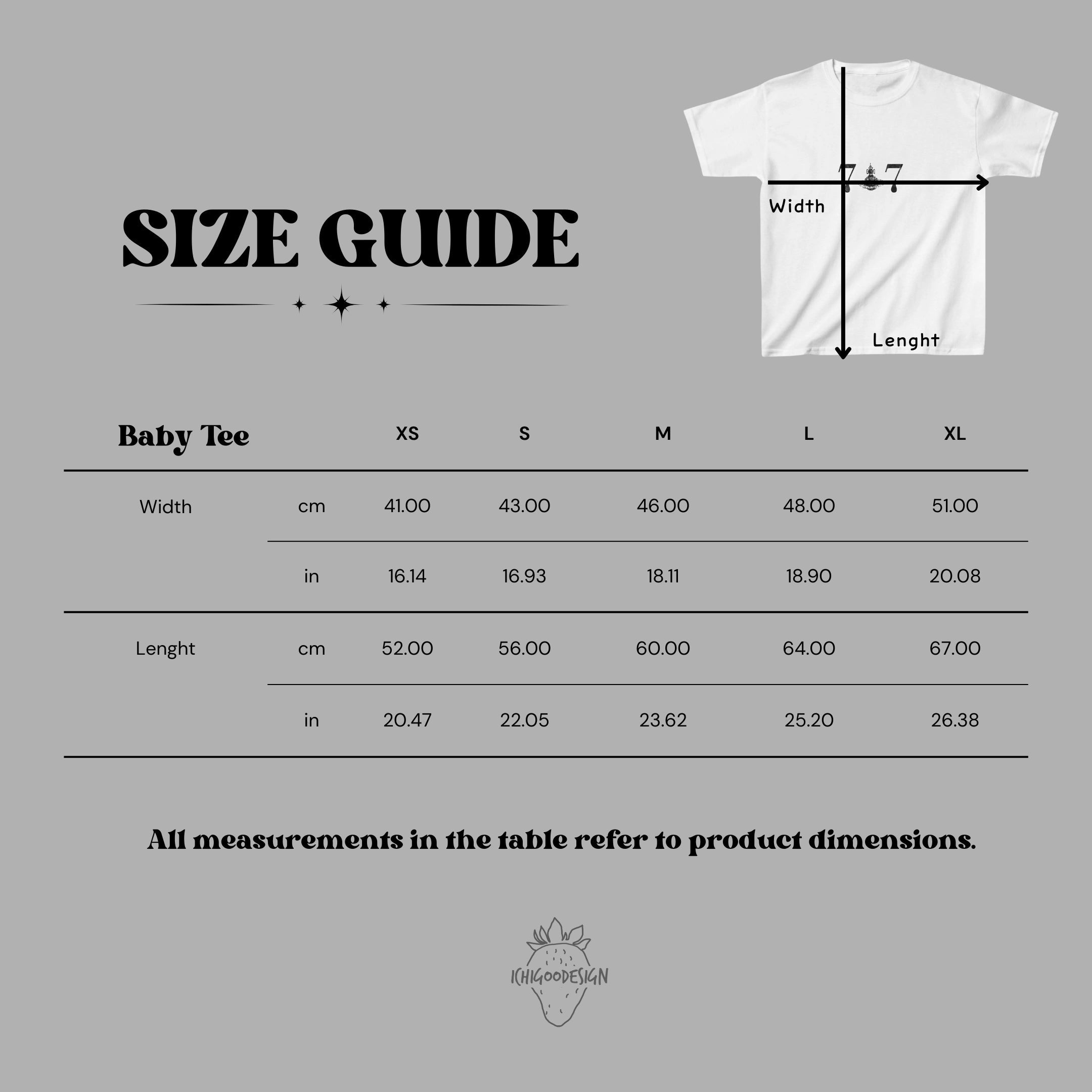 707 ORB BABY TEE - ICHIGOODESIGN