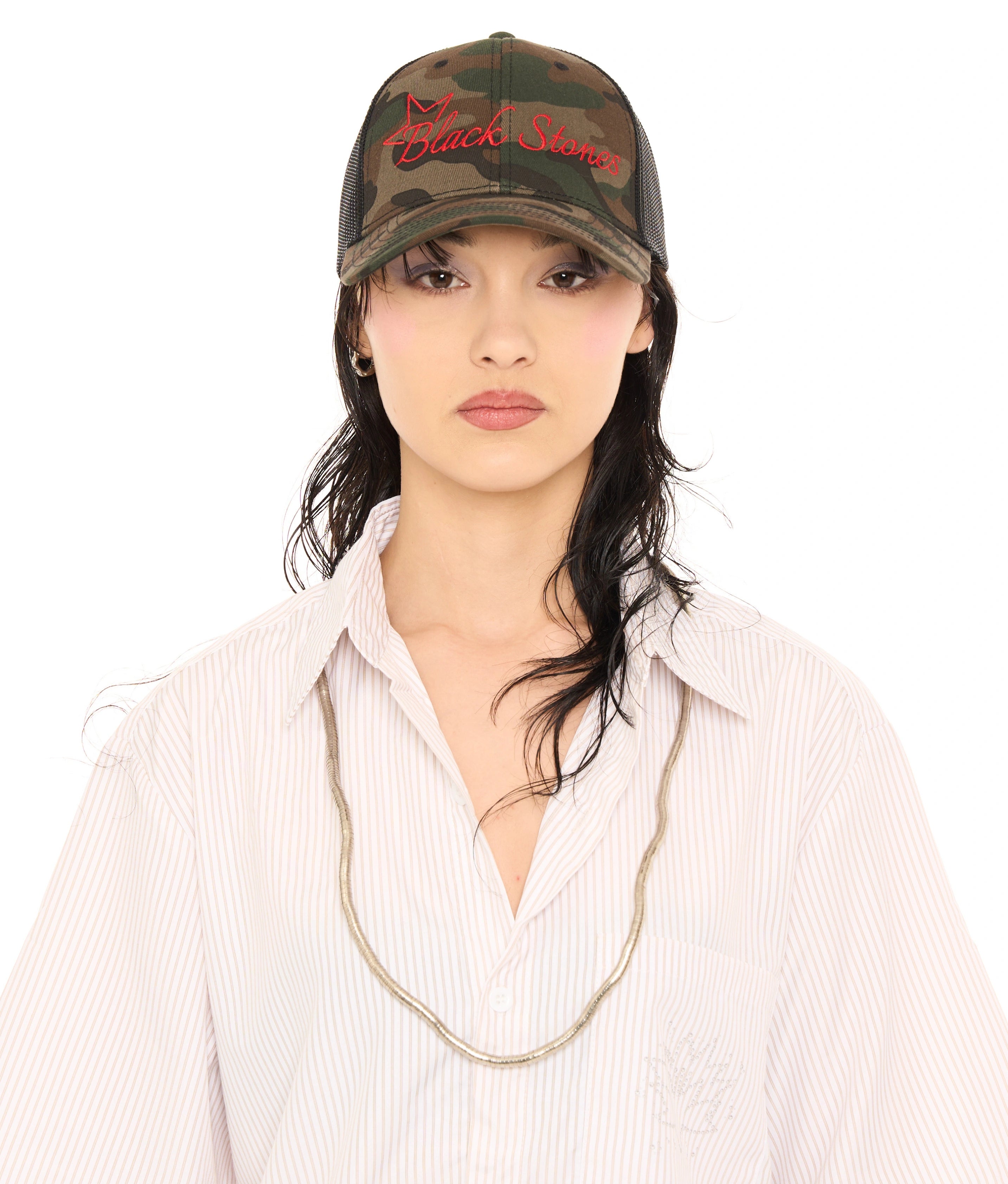 I HAD A BLAST CAMO TRUCKER HAT