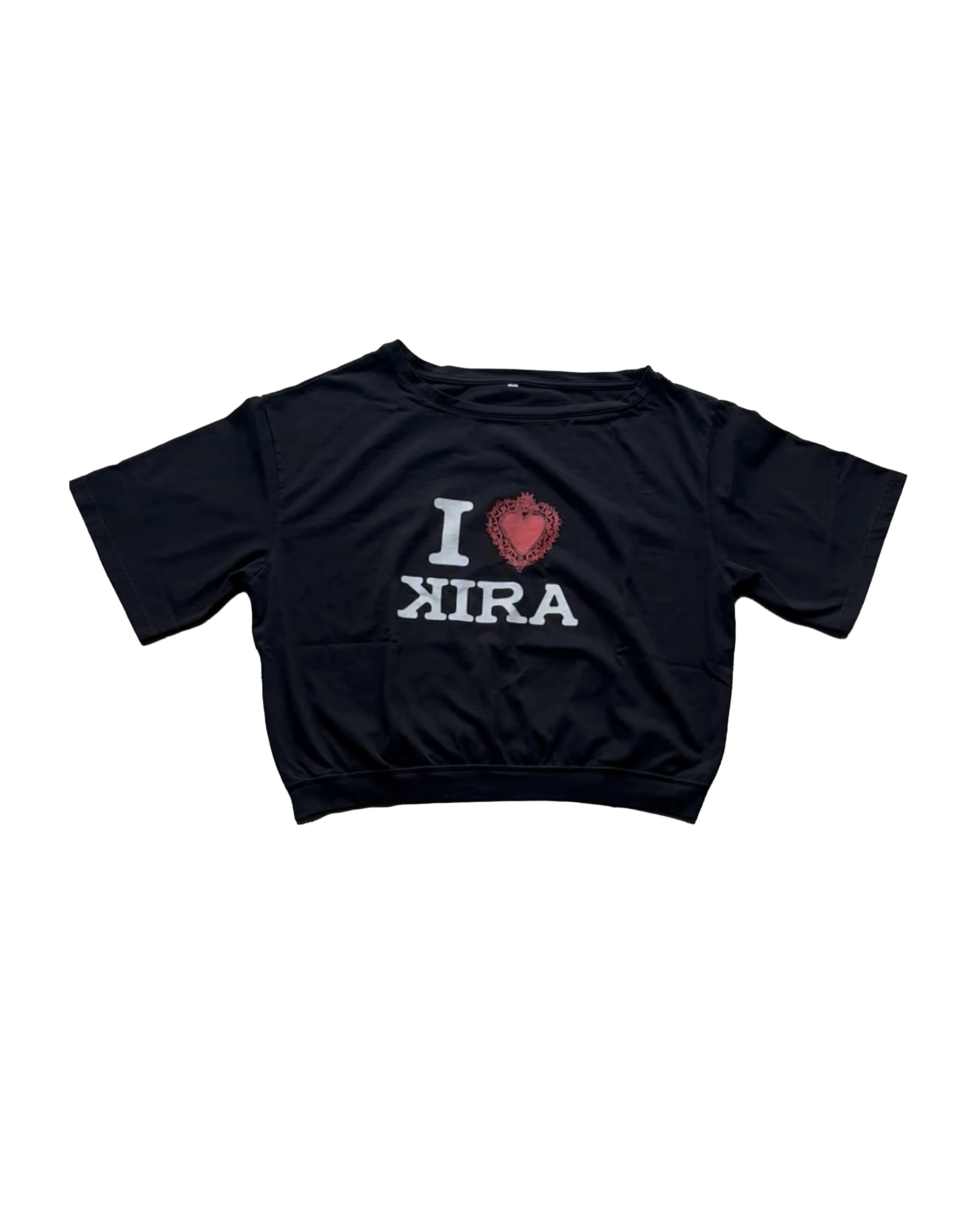 ILOVEKIRA ASYMMETRIC TEE