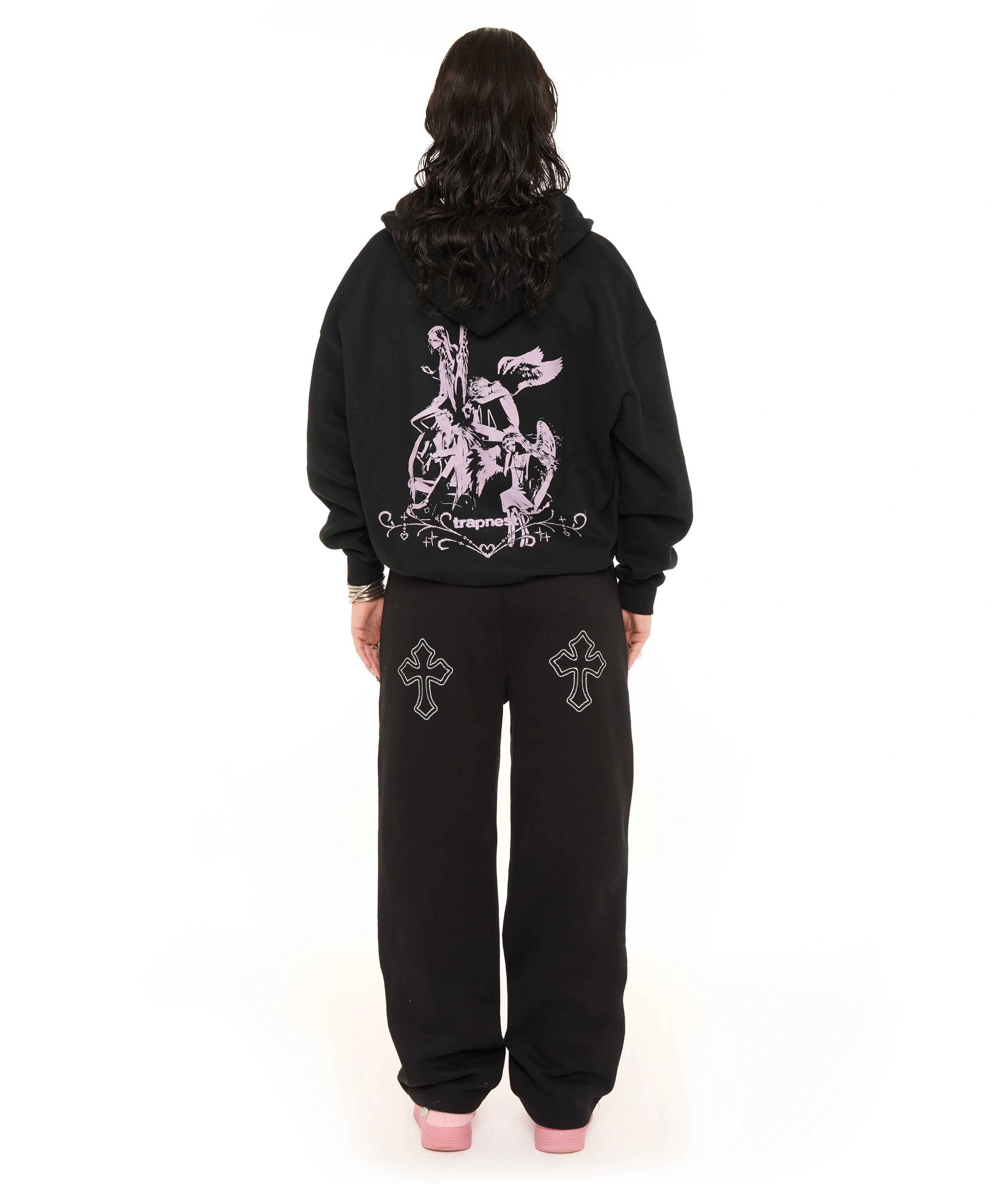 LAVENDER BUTTERFLIES SWEATPANTS