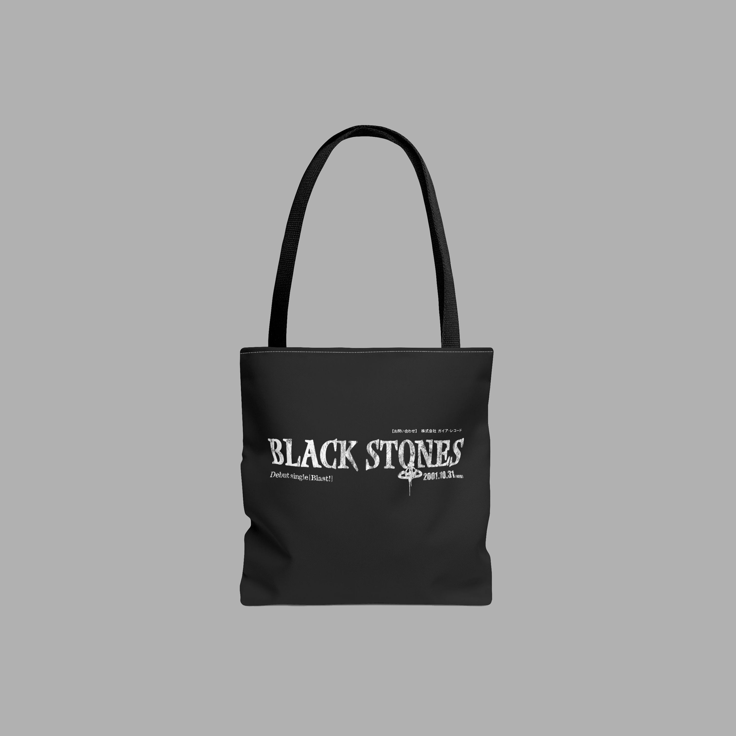 BLACK STONES TOTE BAG