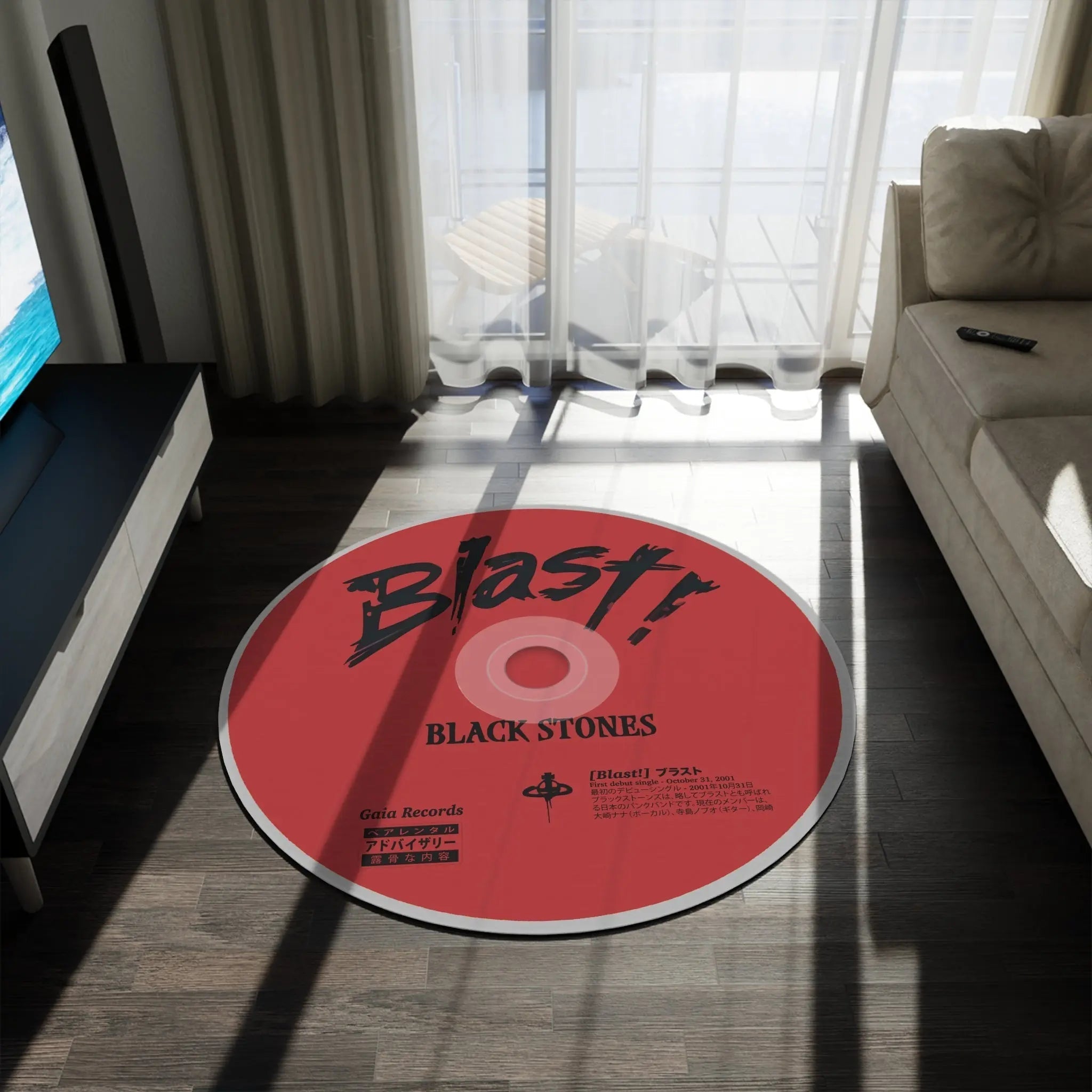 BLAST! CD RUG - ICHIGOODESIGN