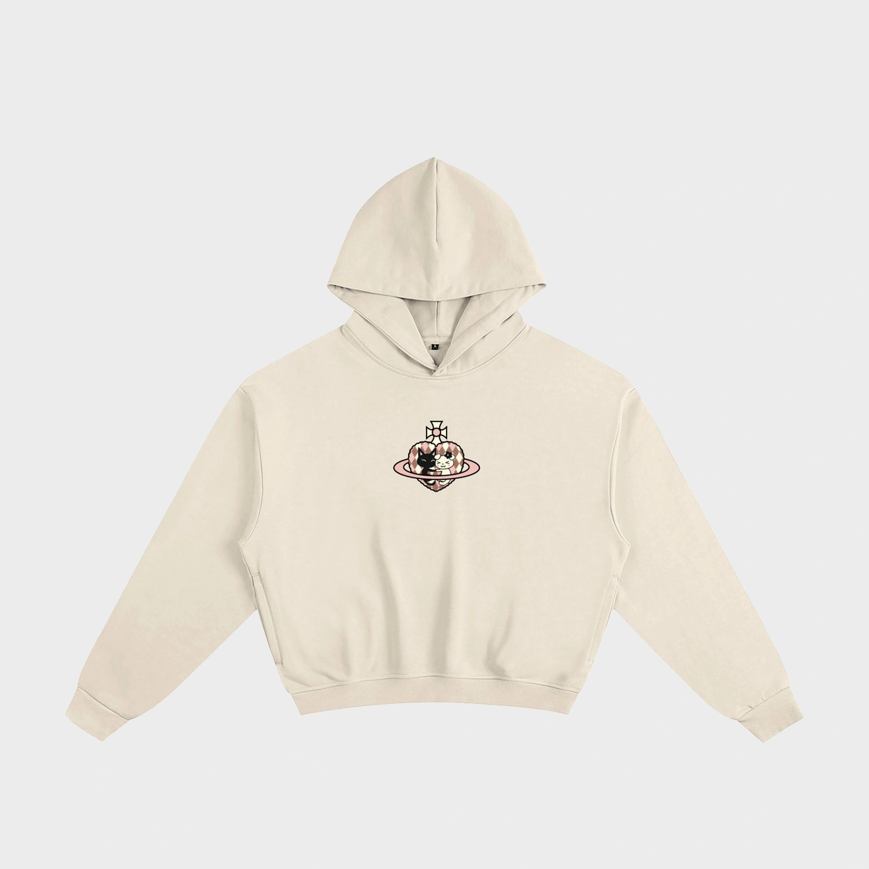 FAITH BOXY HOODIE - ICHIGOODESIGN