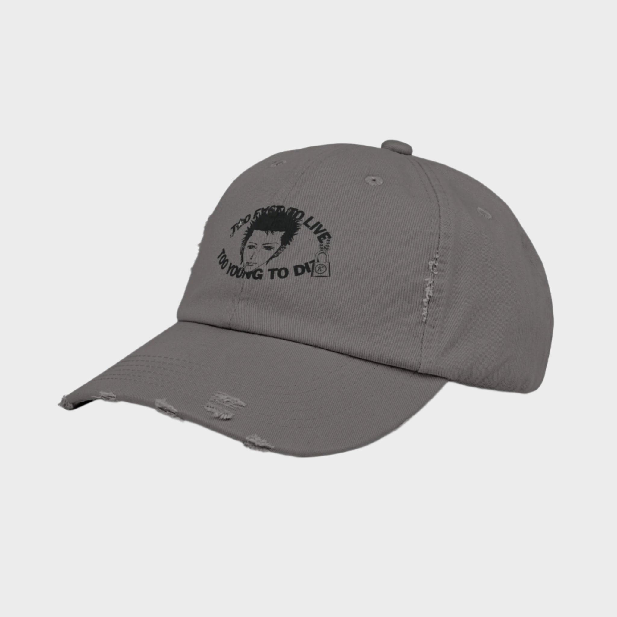 FATE DISTRESSED HAT - ICHIGOODESIGN