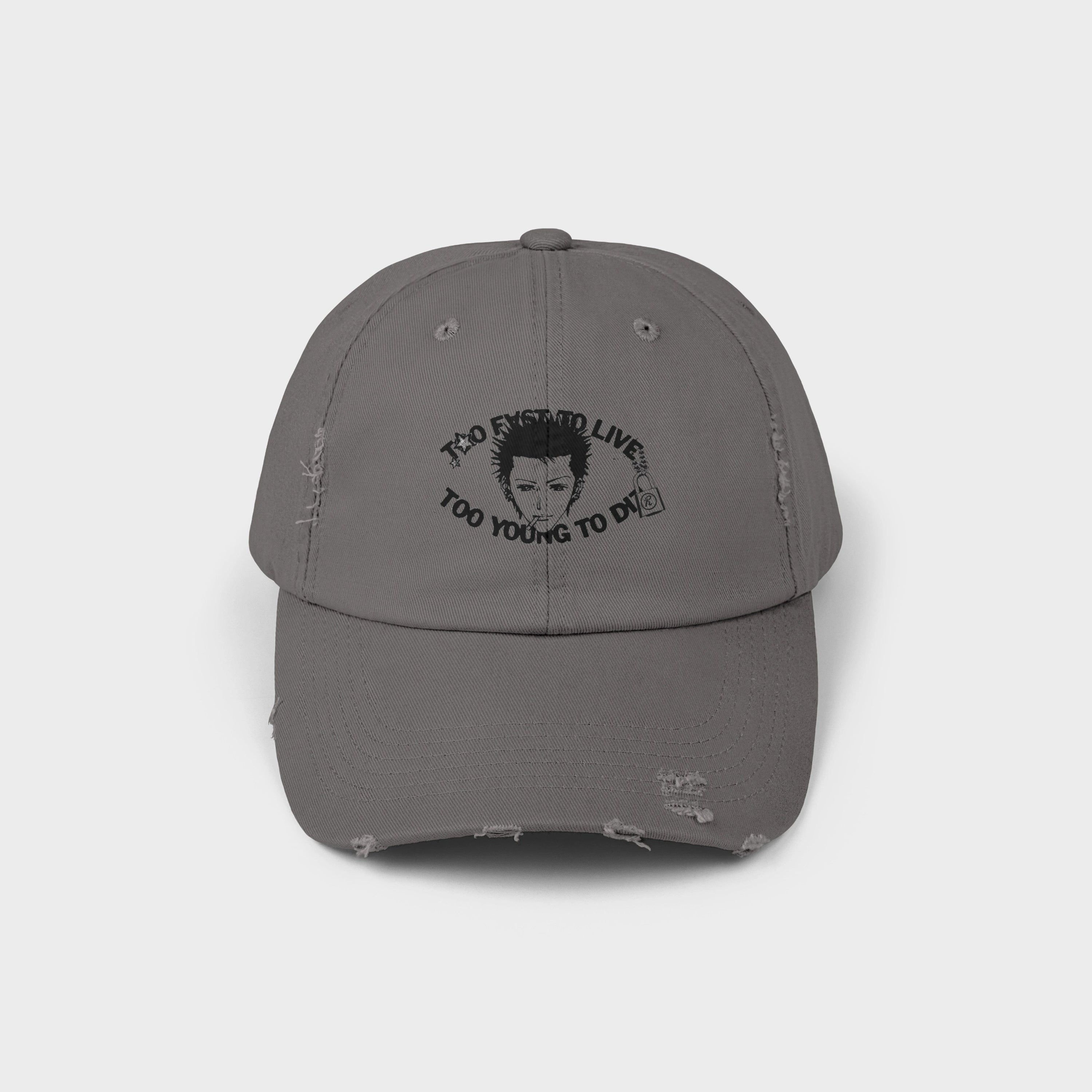 FATE DISTRESSED HAT - ICHIGOODESIGN