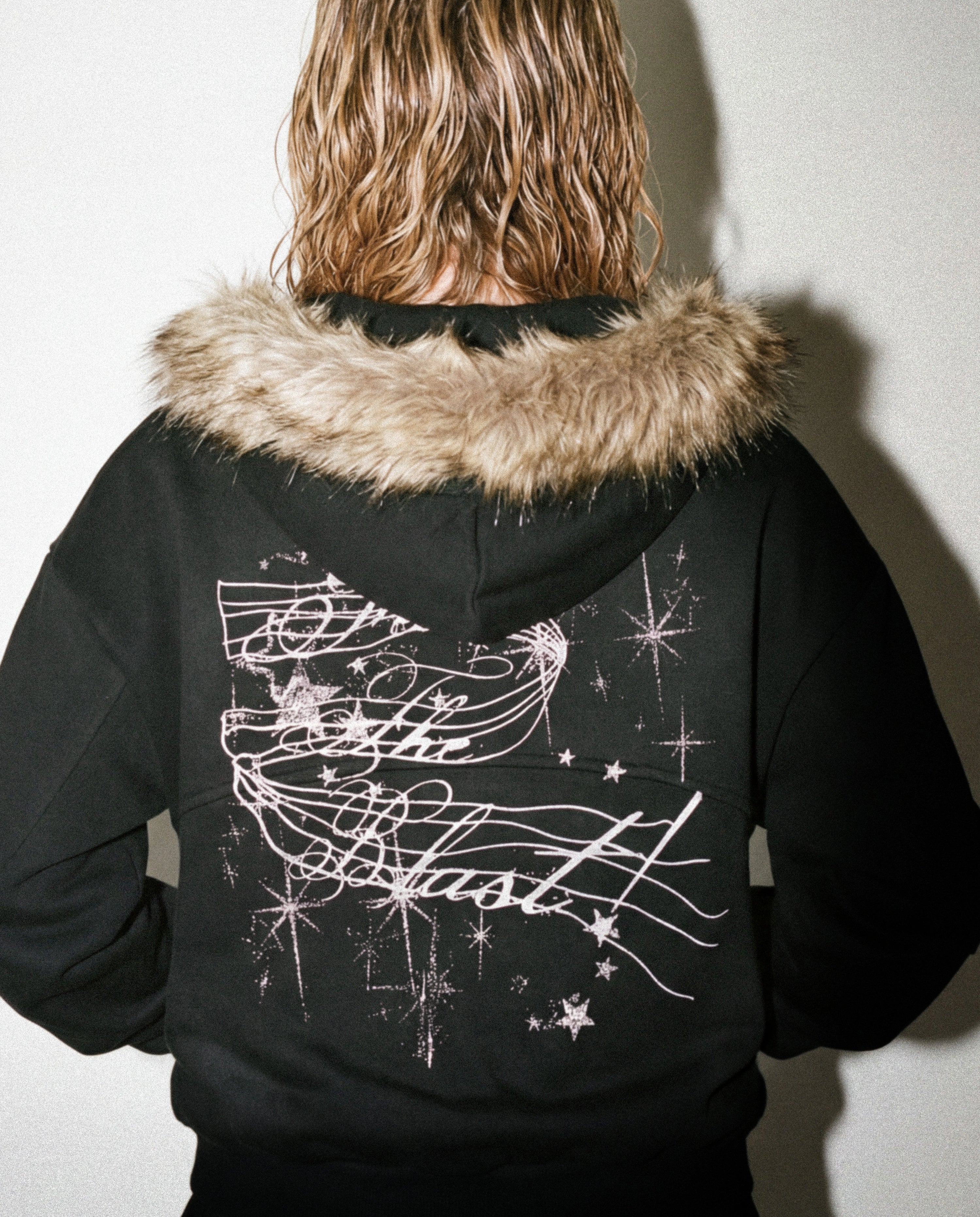 FEEL THE BLAST! FUR HOODIE