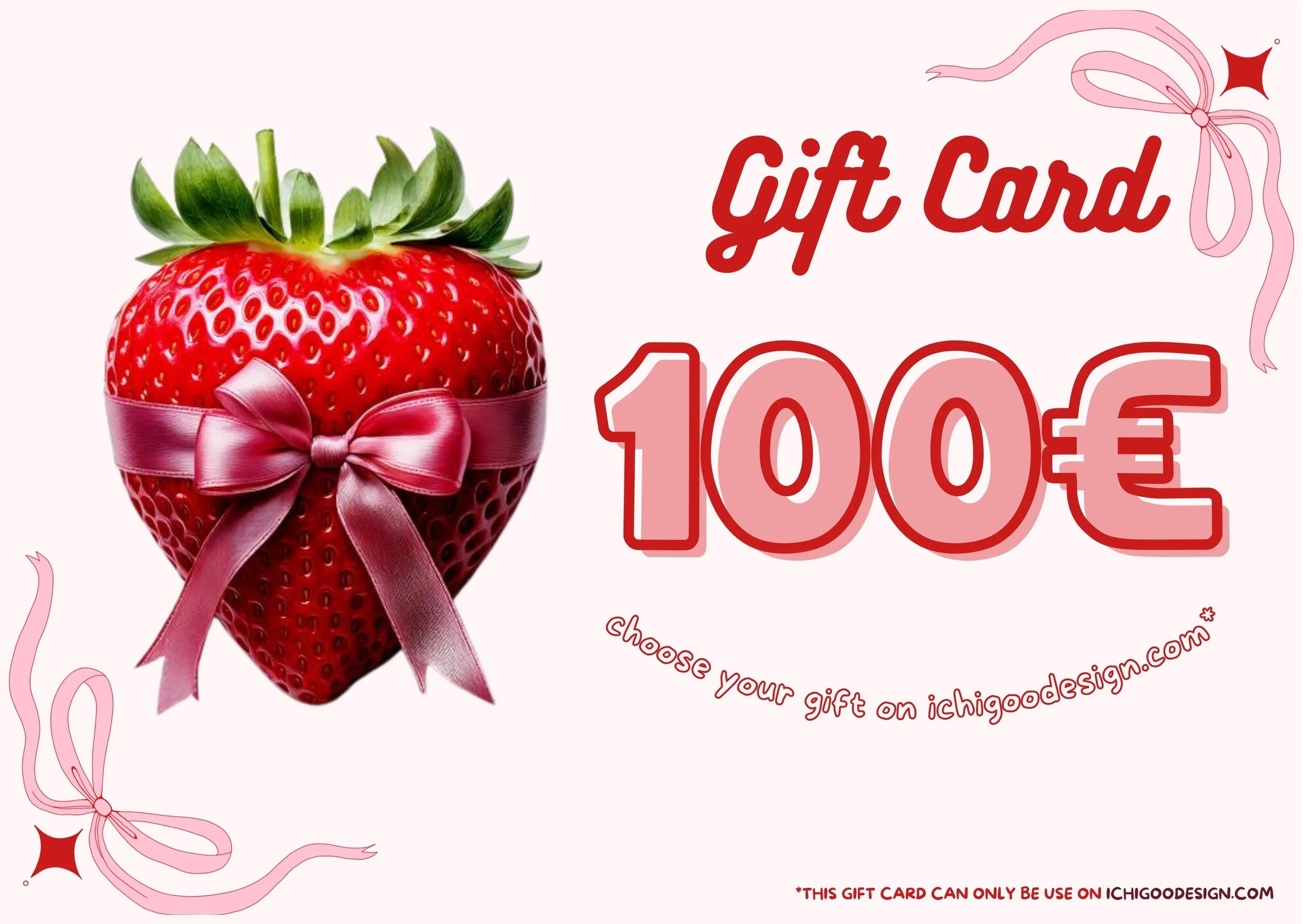 GIFT CARD - ICHIGOODESIGN