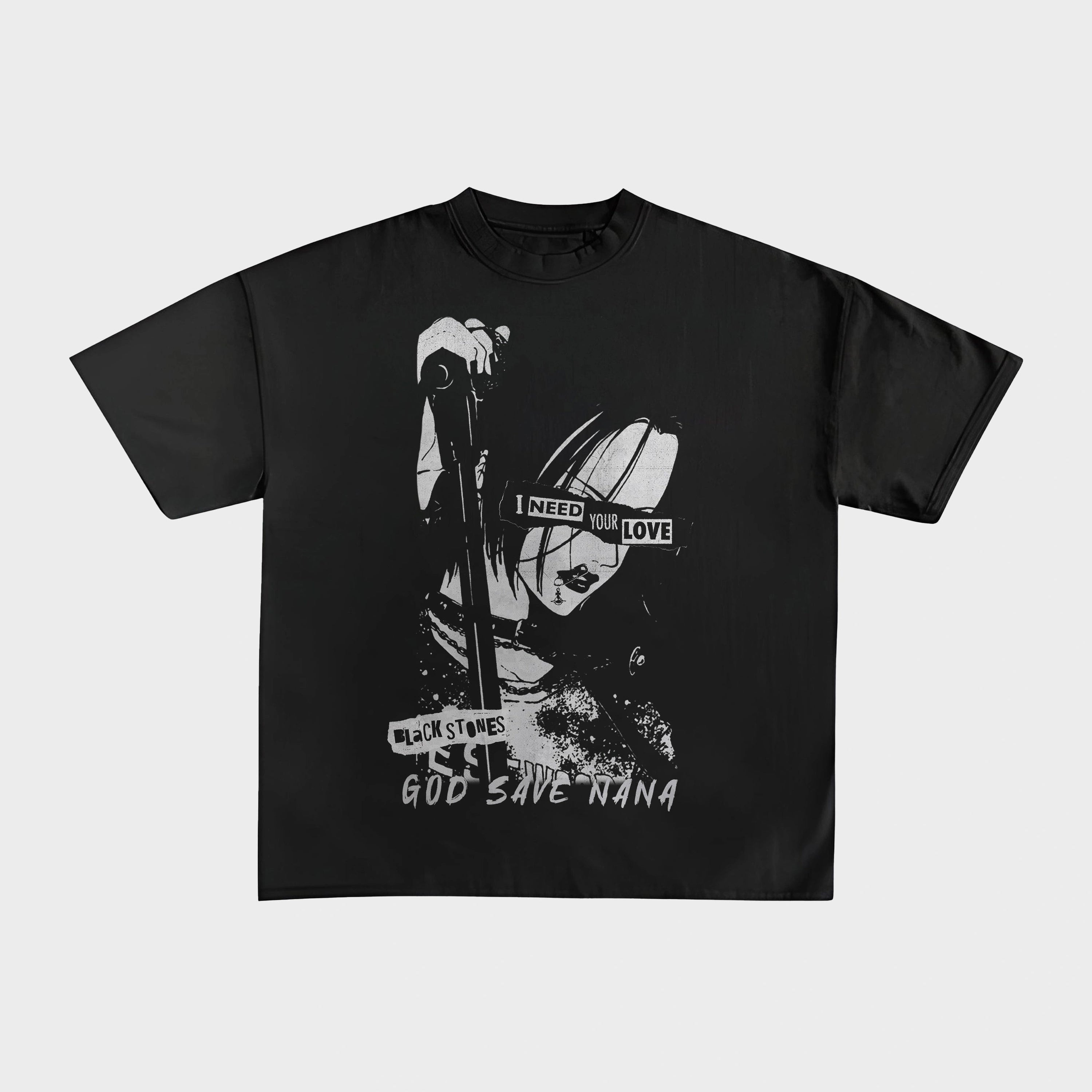 GOD SAVE NANA TEE - ICHIGOODESIGN