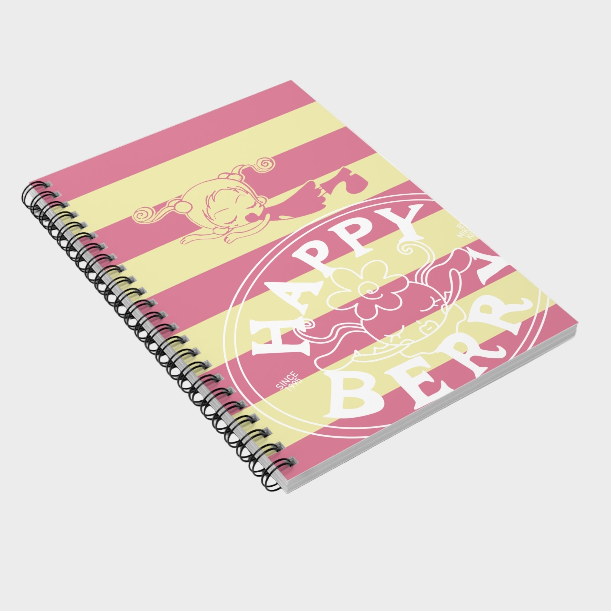 HAPPY BERRY NOTEBOOK - ICHIGOODESIGN