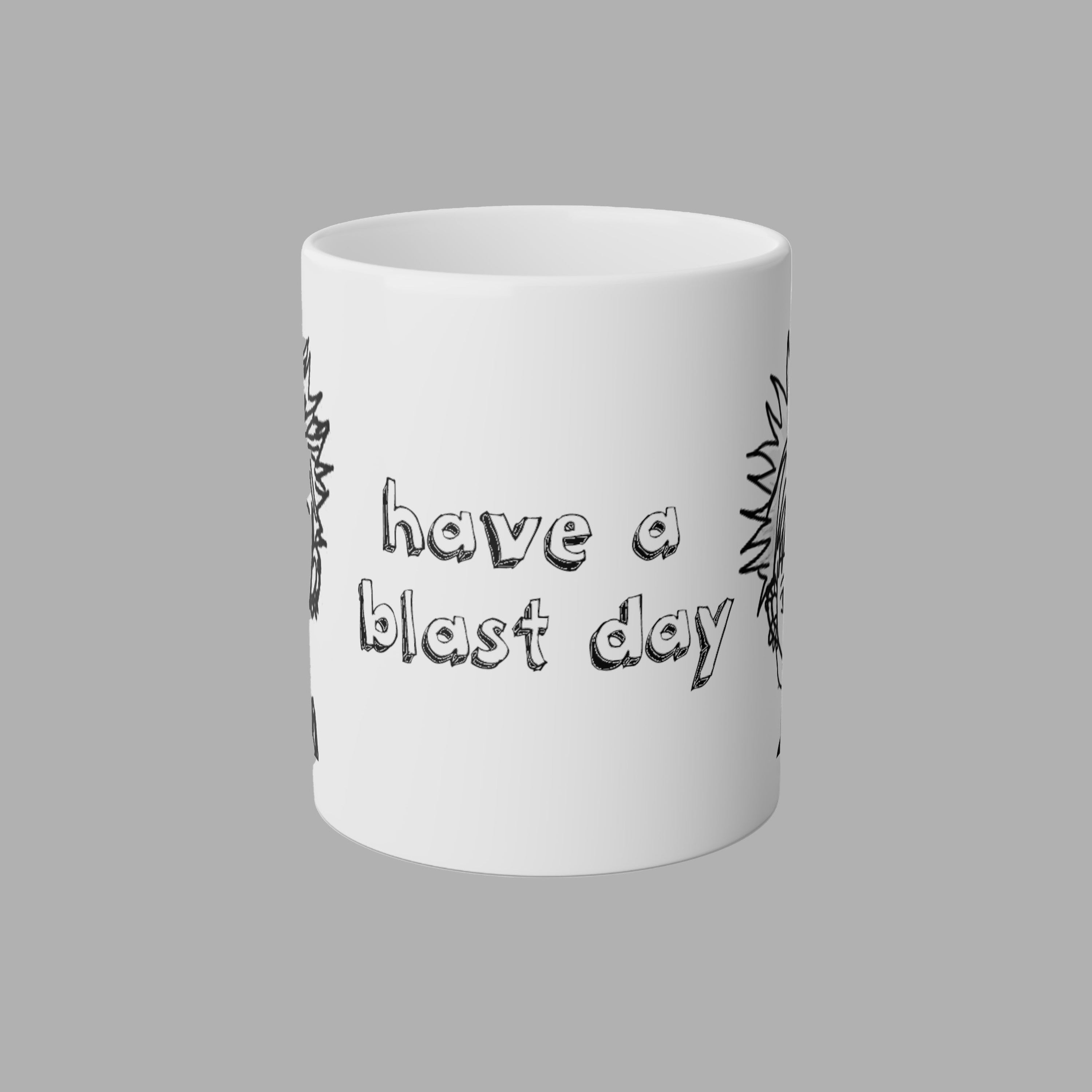 HAVE A BLAST DAY MUG - SHIN & NOBU - ICHIGOODESIGN