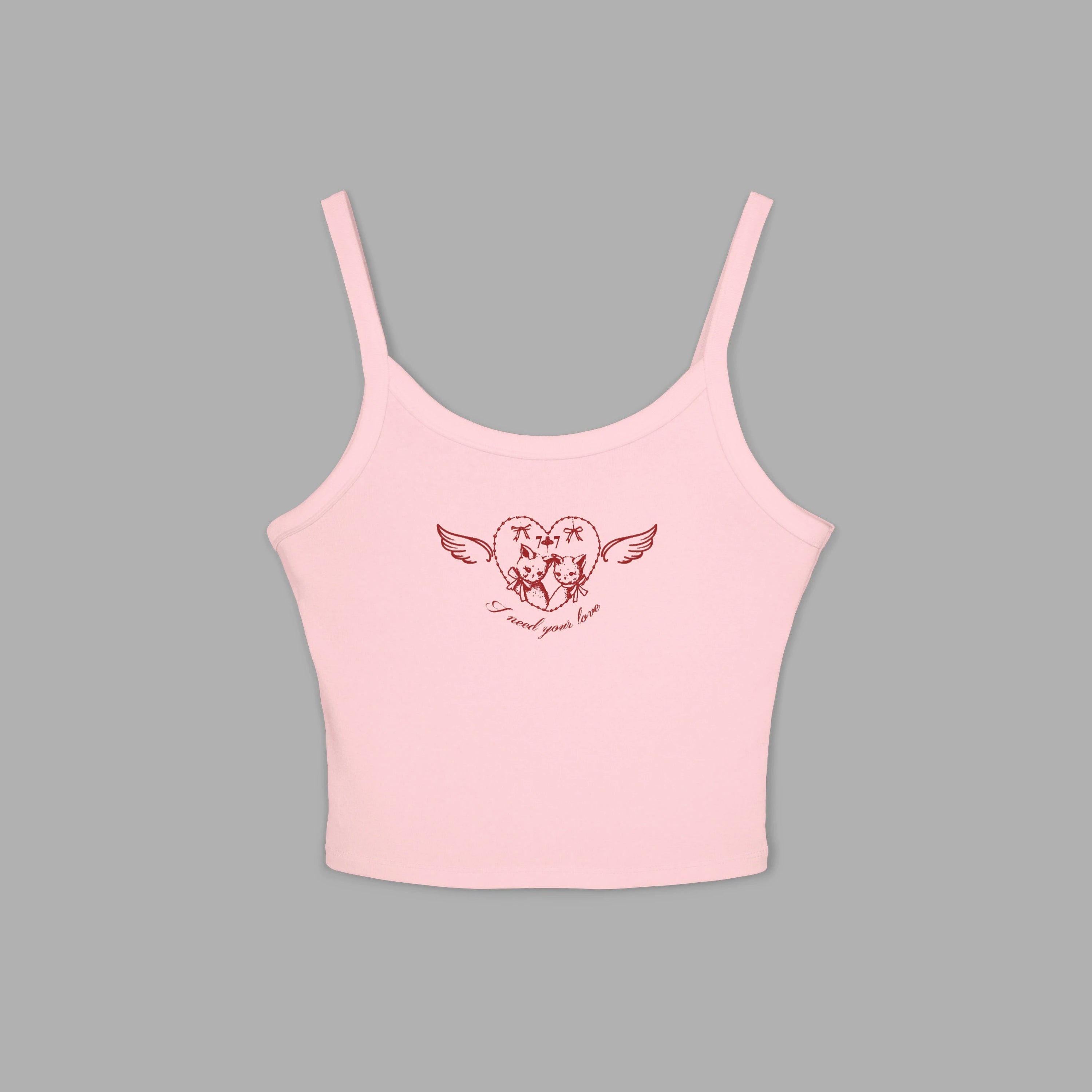 I NEED YOUR LOVE... TANK TOP - ICHIGOODESIGN