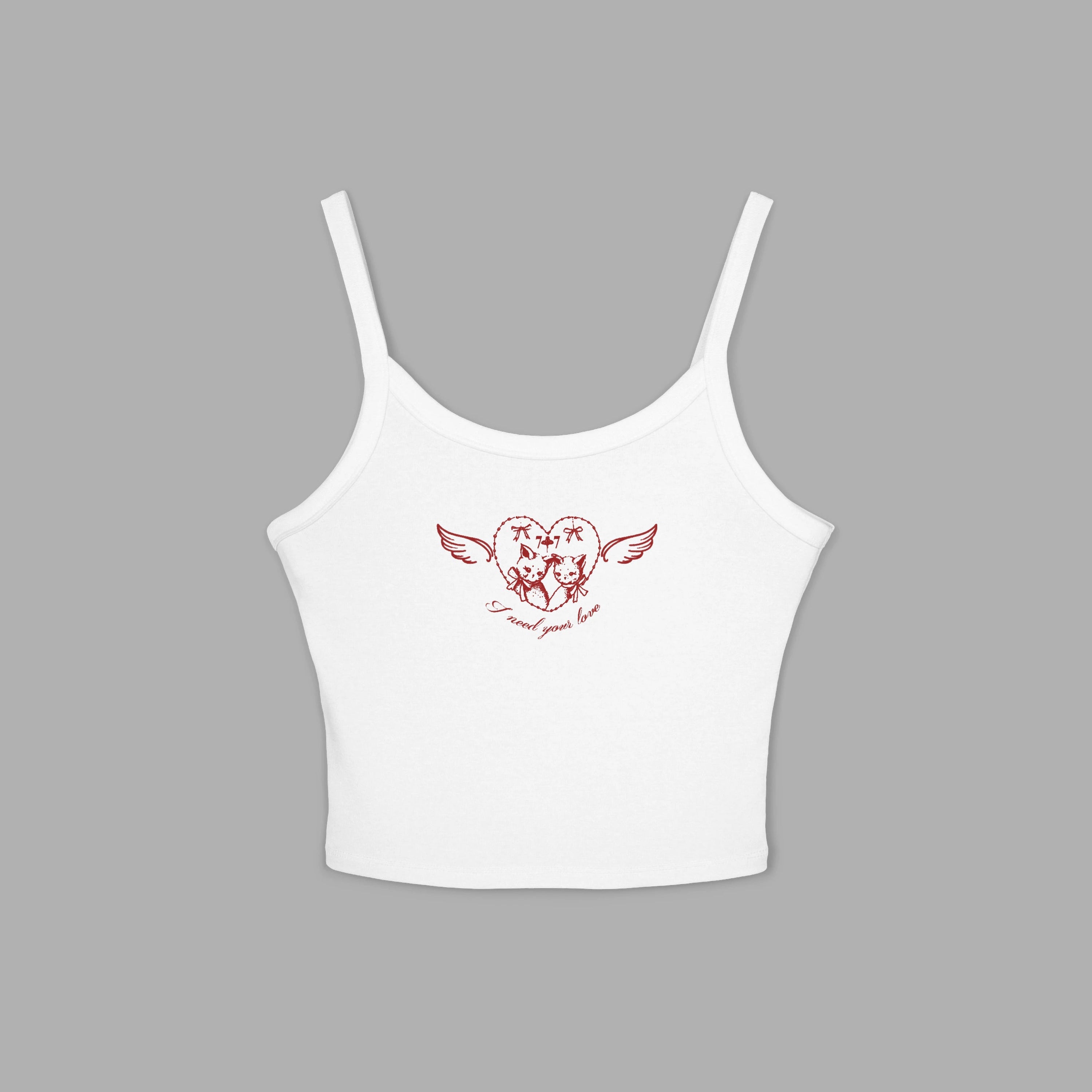 I NEED YOUR LOVE... TANK TOP - ICHIGOODESIGN