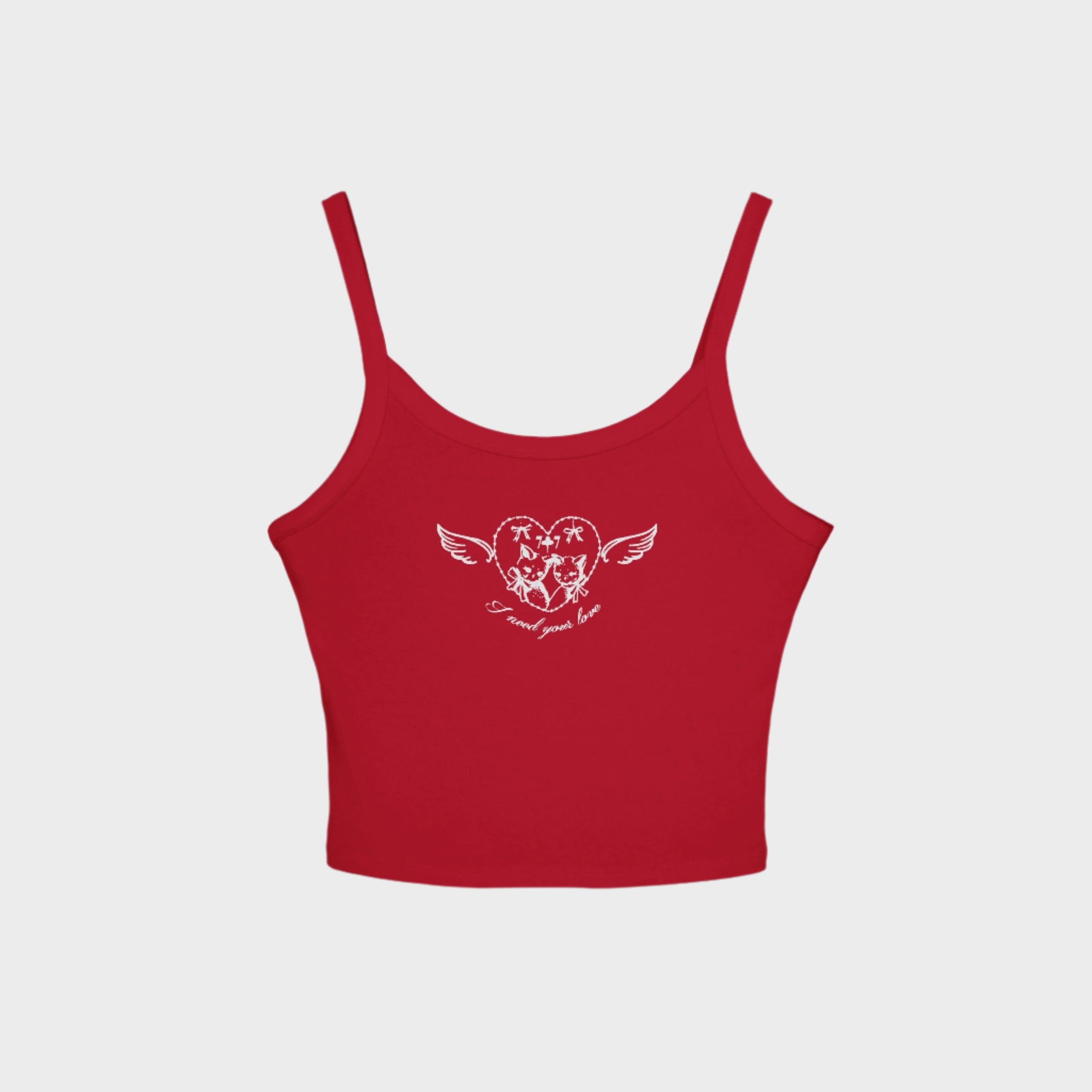 I NEED YOUR LOVE... TANK TOP - ICHIGOODESIGN