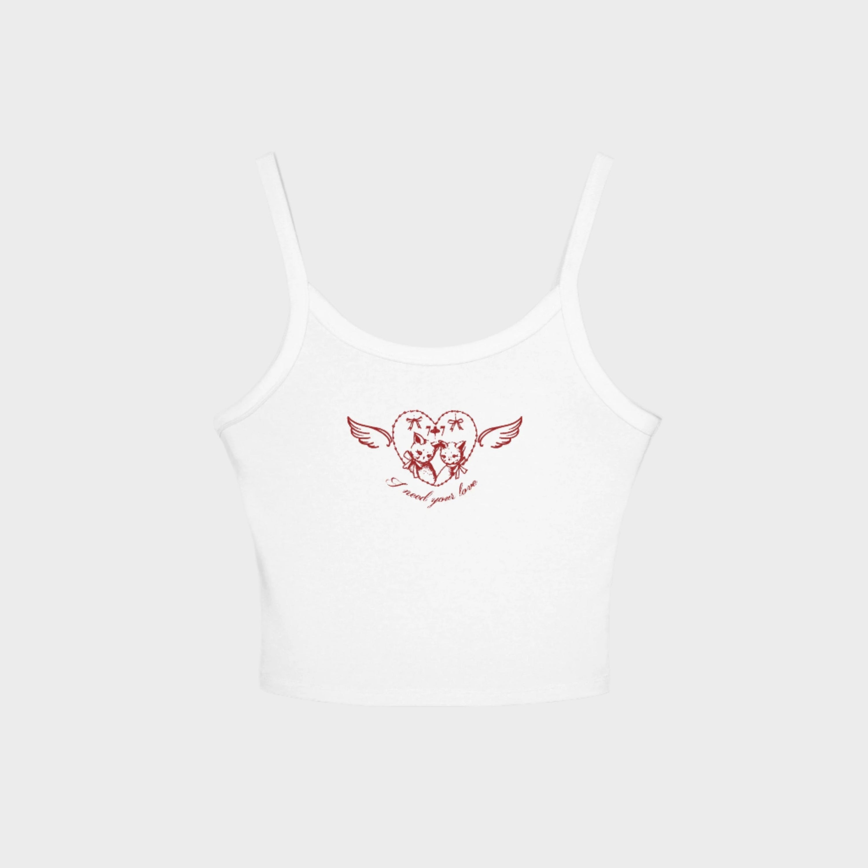 I NEED YOUR LOVE... TANK TOP - ICHIGOODESIGN