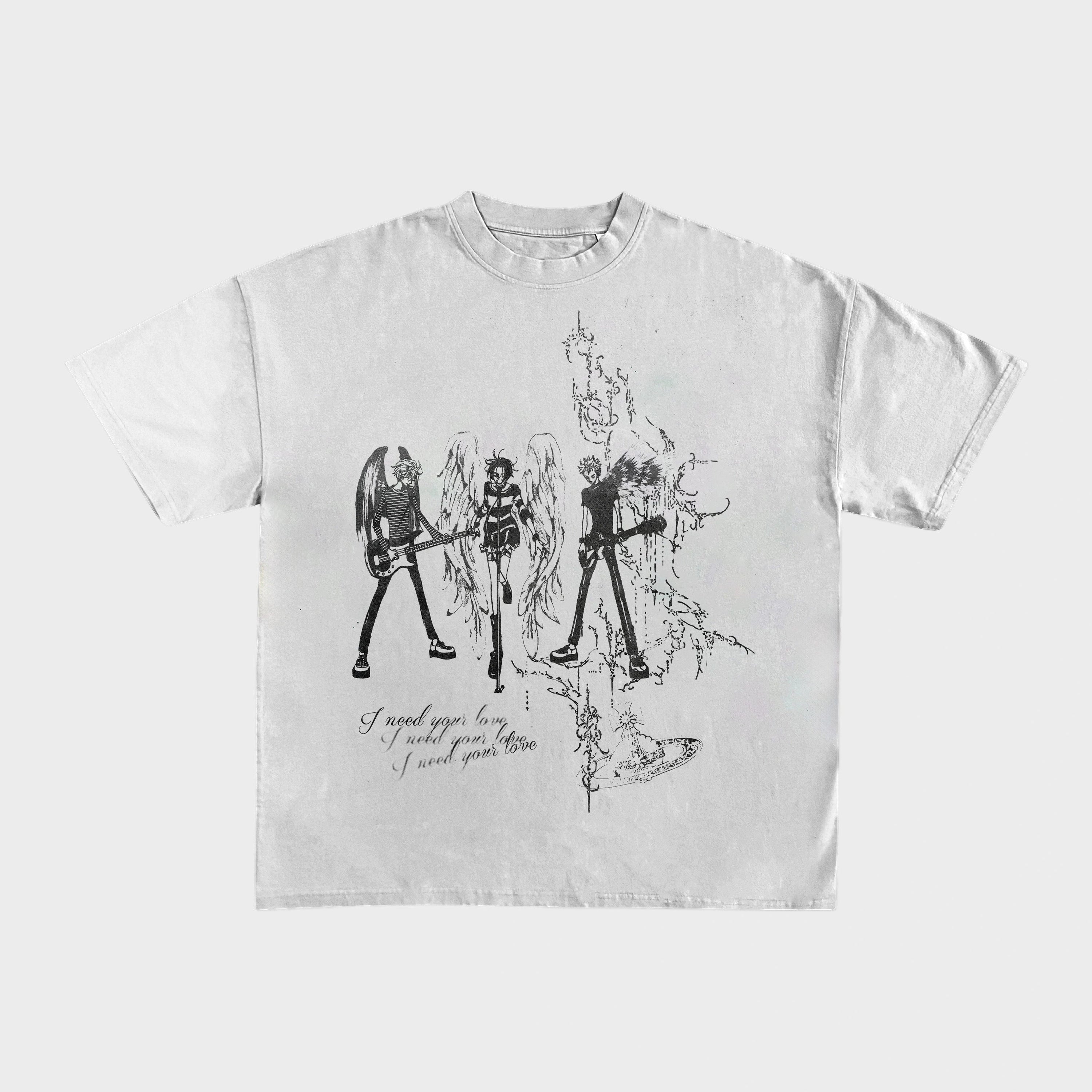 I NEED YOUR LOVE TEE - ICHIGOODESIGN