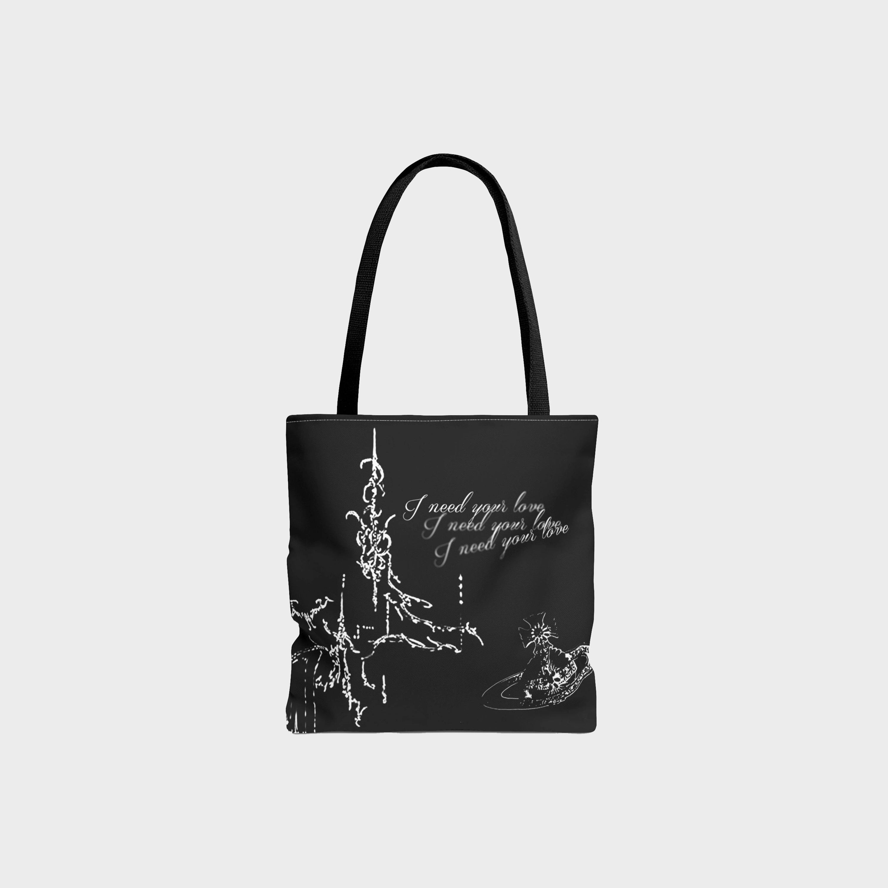 I NEED YOUR LOVE TOTE BAG - ICHIGOODESIGN