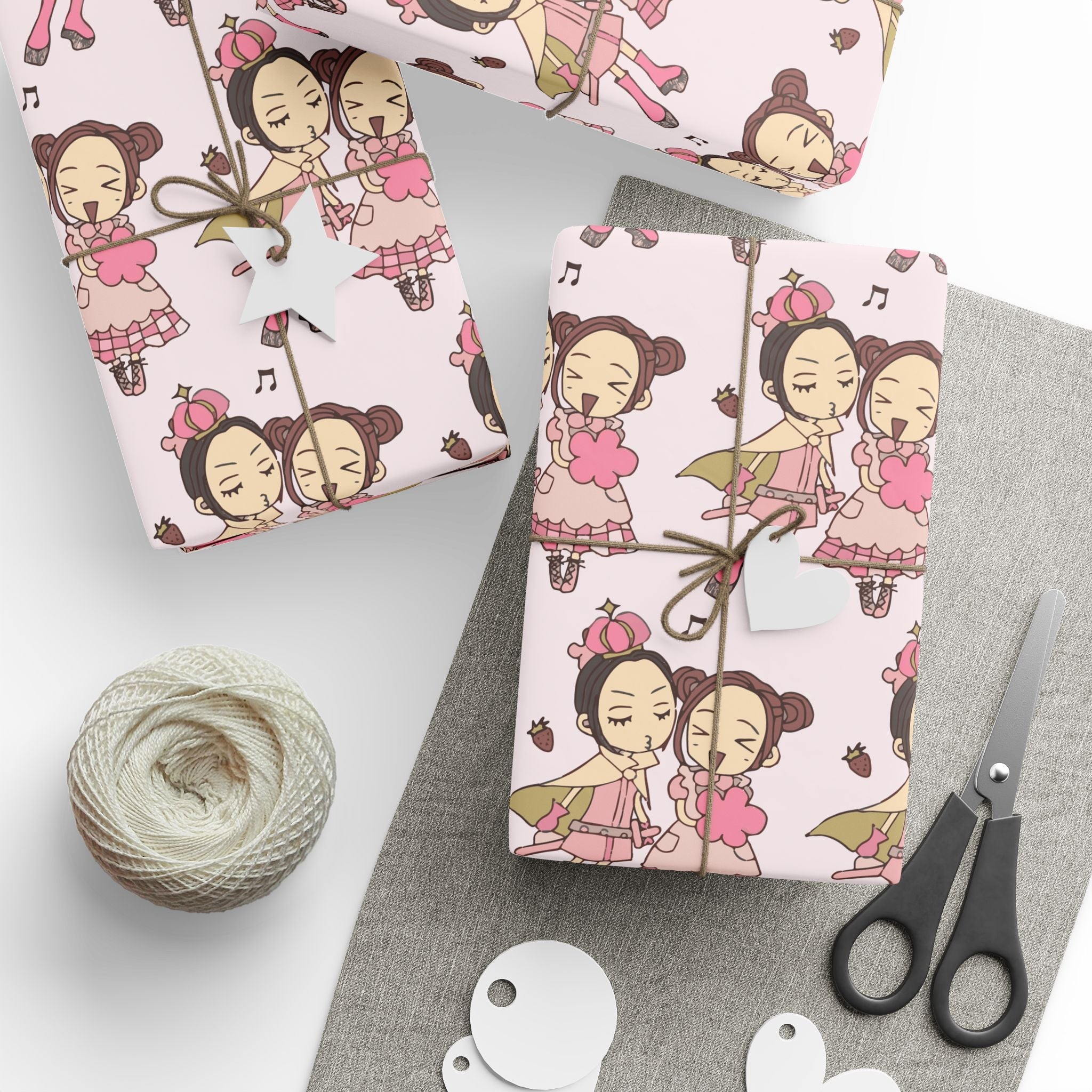 IF NANA WAS A GUY... WRAPPING PAPER - ICHIGOODESIGN