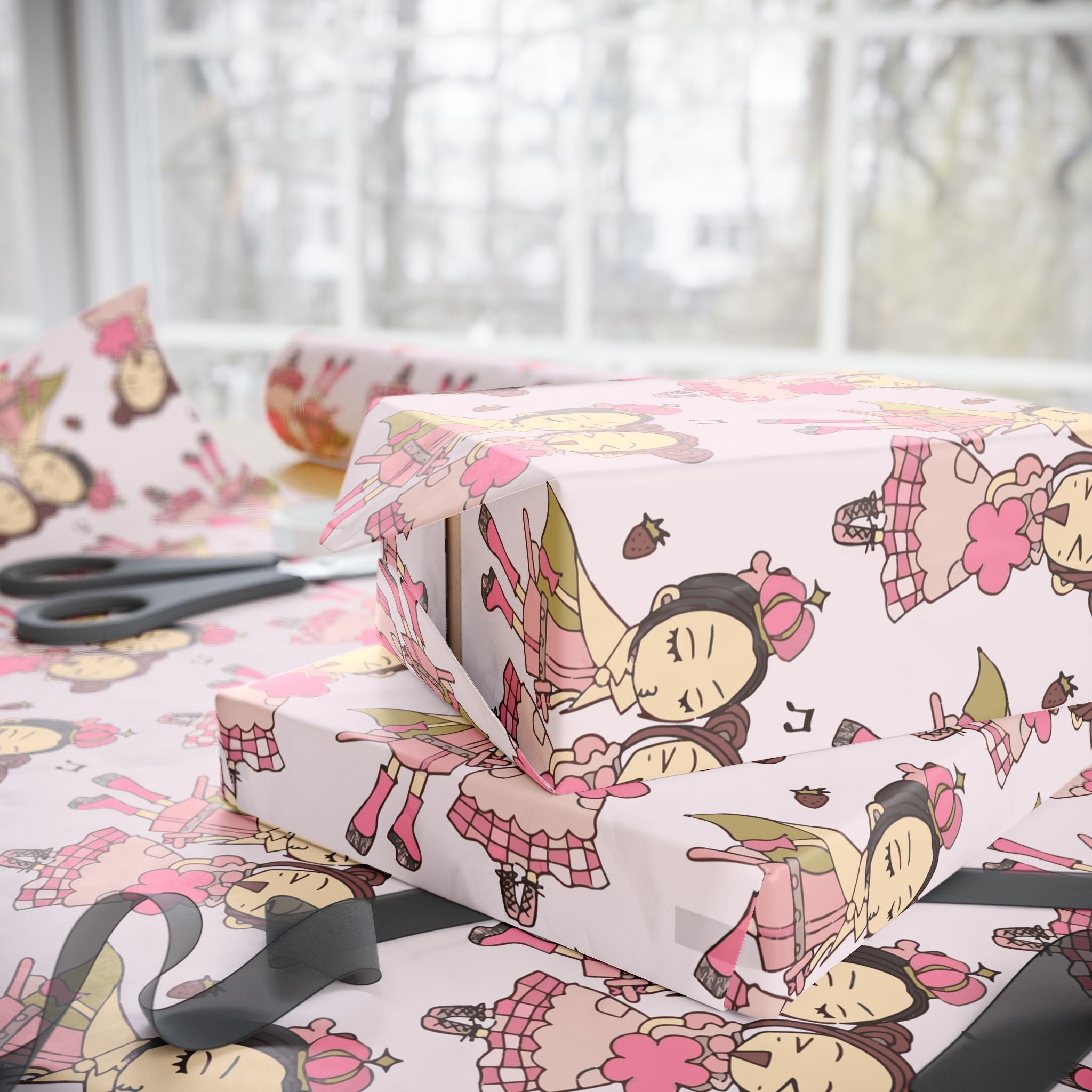 IF NANA WAS A GUY... WRAPPING PAPER - ICHIGOODESIGN