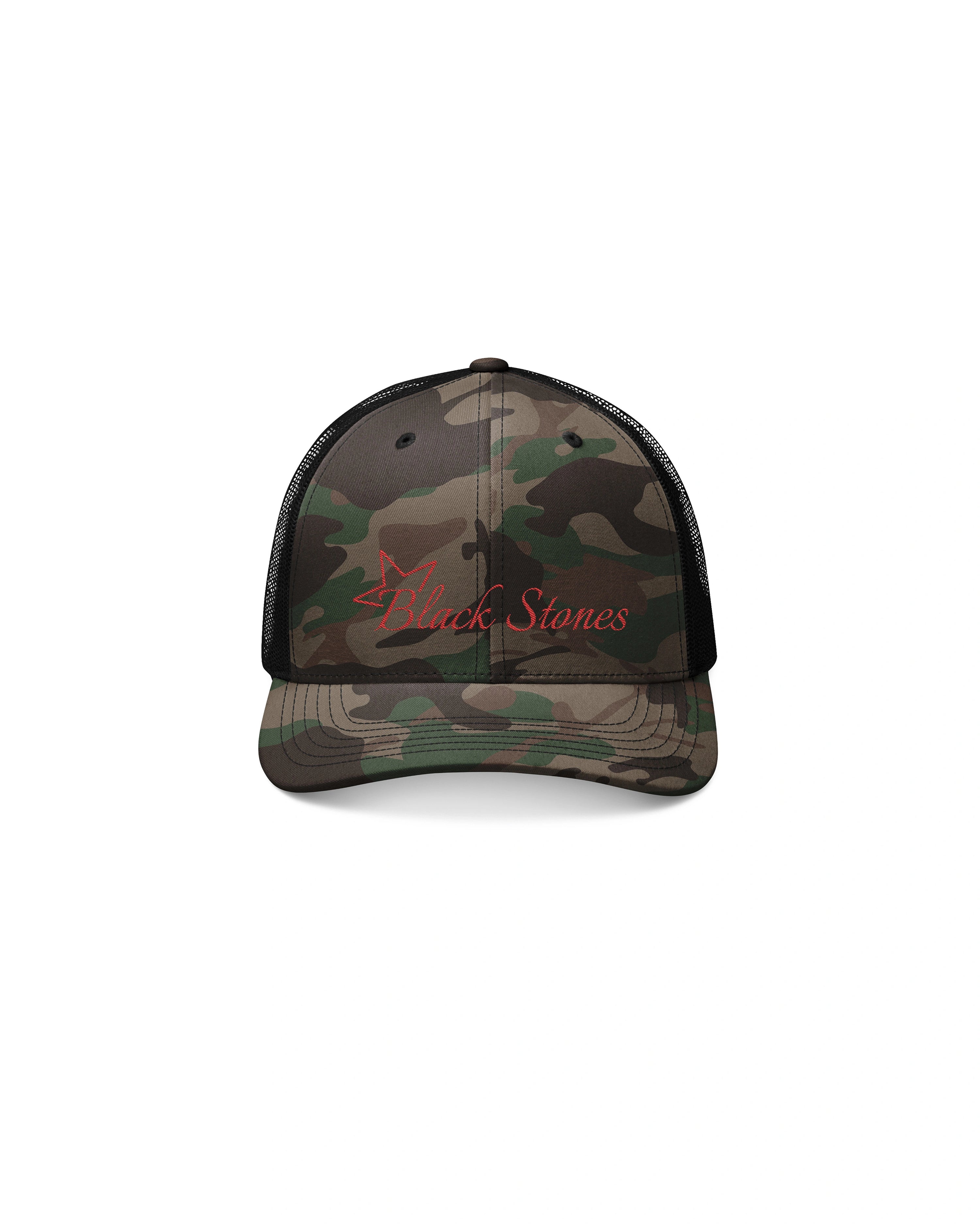 I HAD A BLAST CAMO TRUCKER HAT