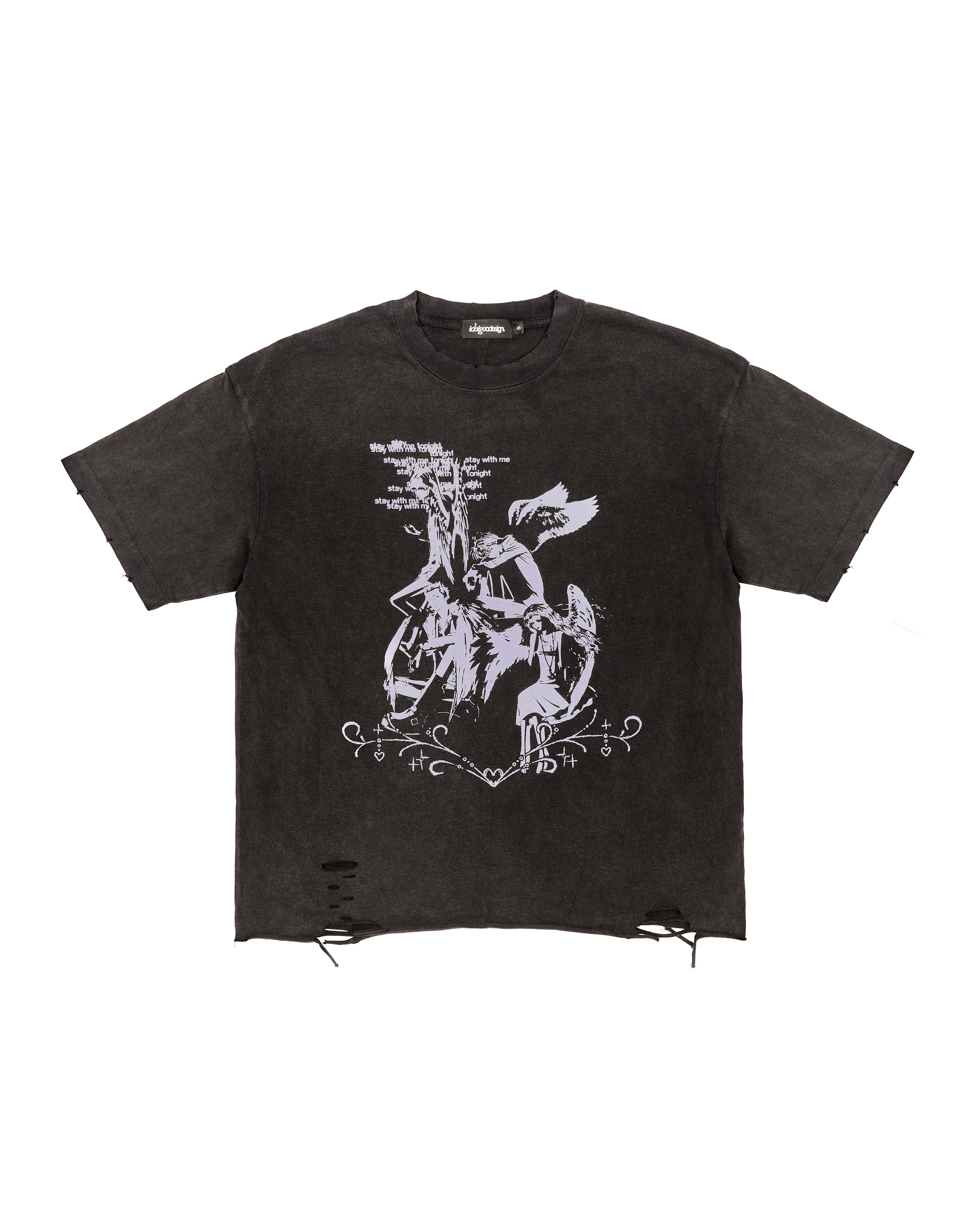 LAVENDER BUTTERFLIES TEE