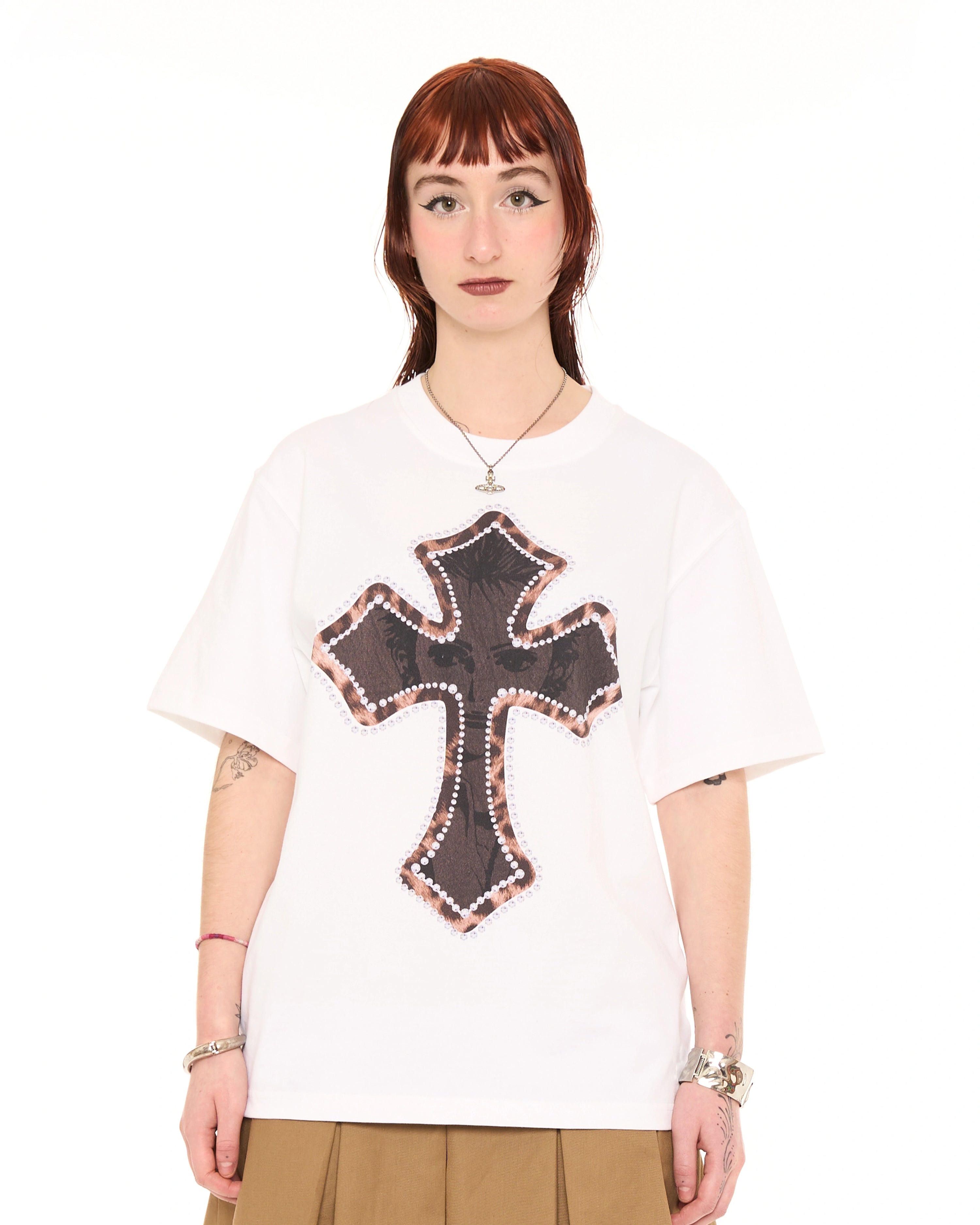 LEO CROSS TEE