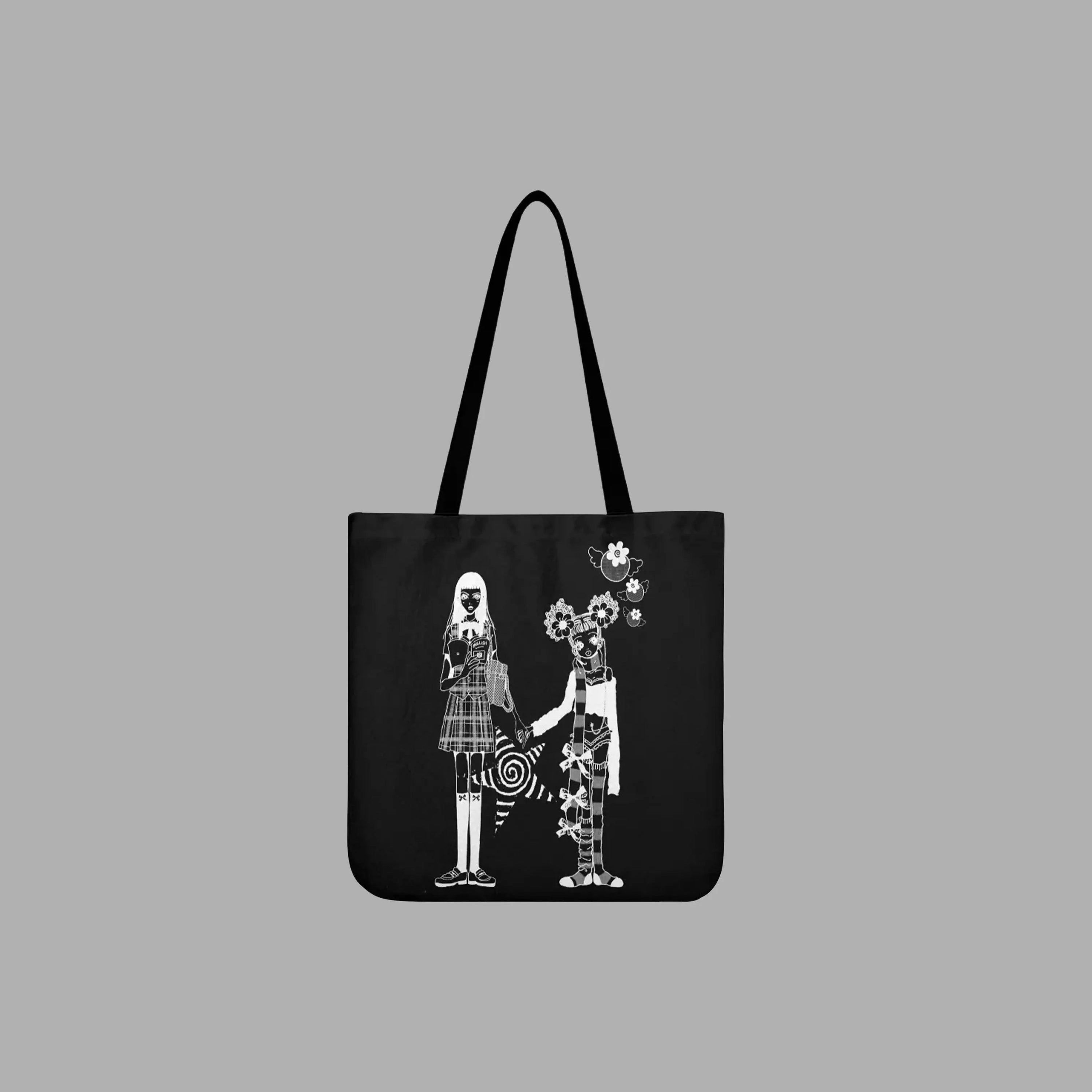 LOVING A PERSON... YUKARI & MIWAKO TOTE BAG - ICHIGOODESIGN