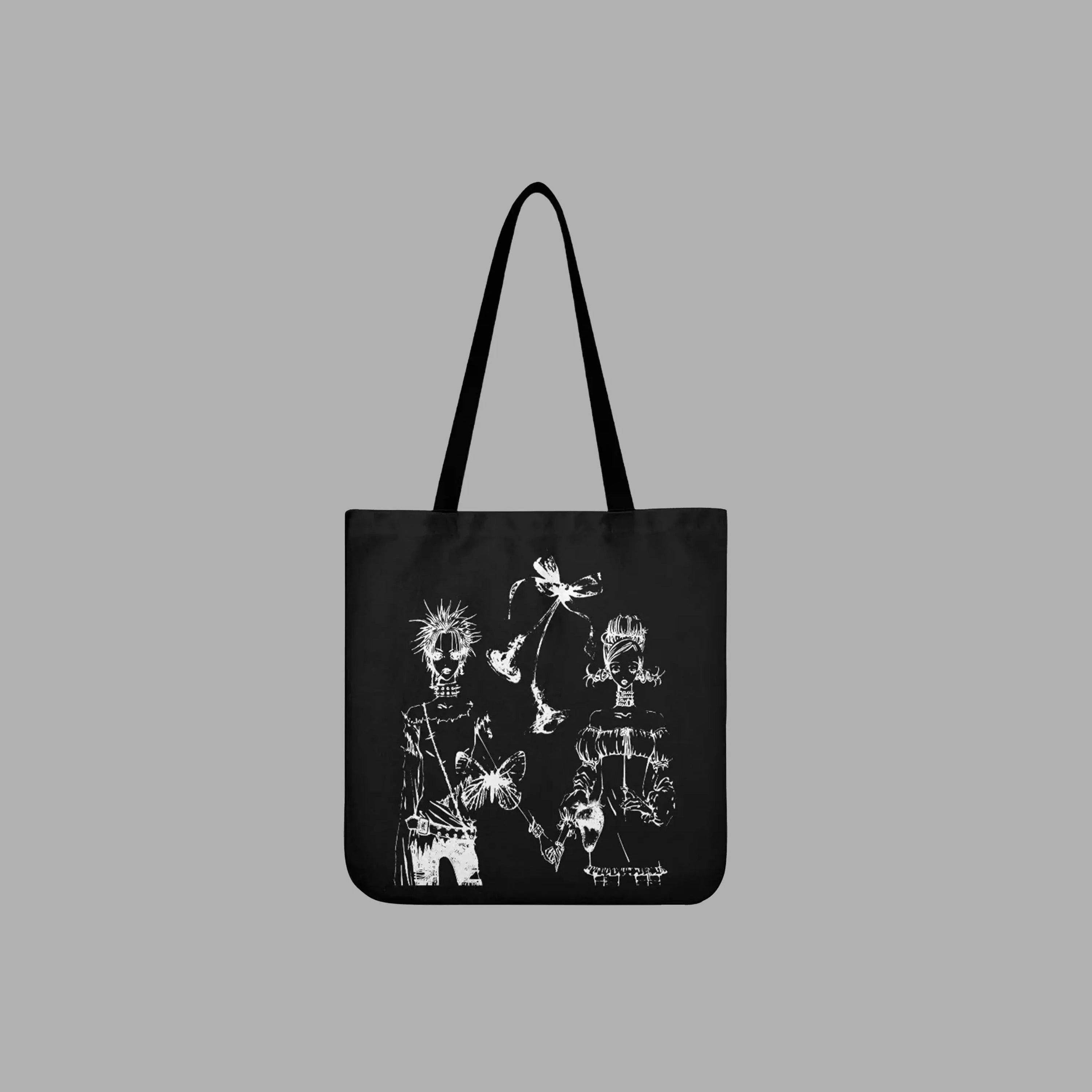 LOVING SOMEONE... NANA & HACHI TOTE BAG - ICHIGOODESIGN