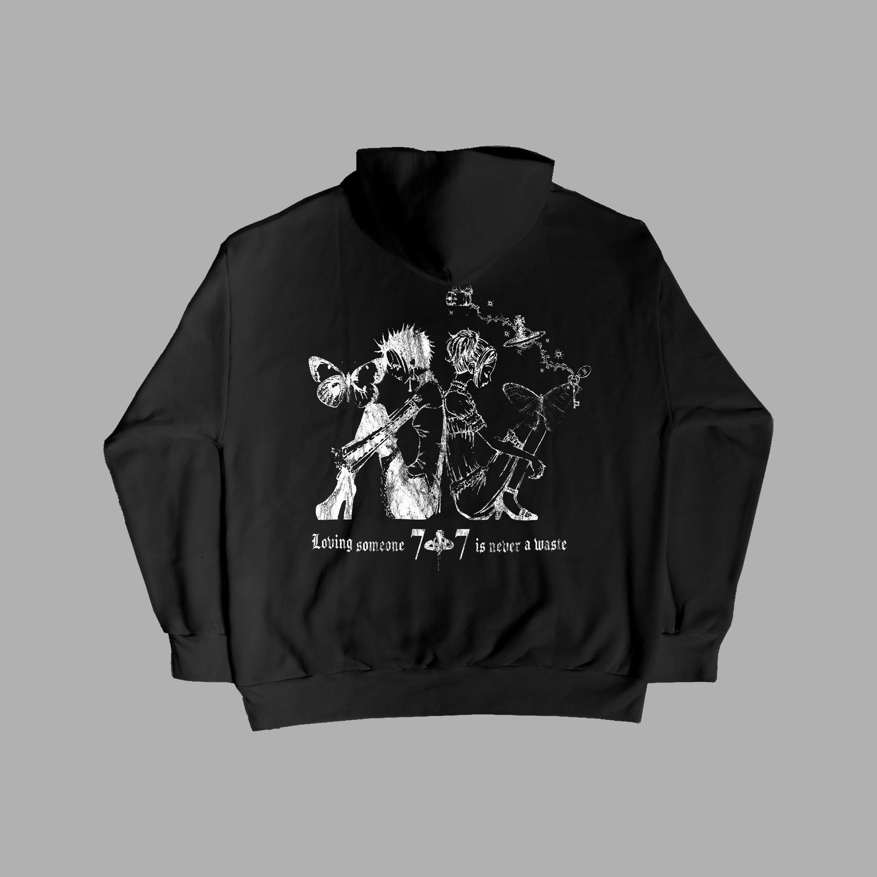 LOVING SOMEONE... ZIP UP HOODIE - ICHIGOODESIGN