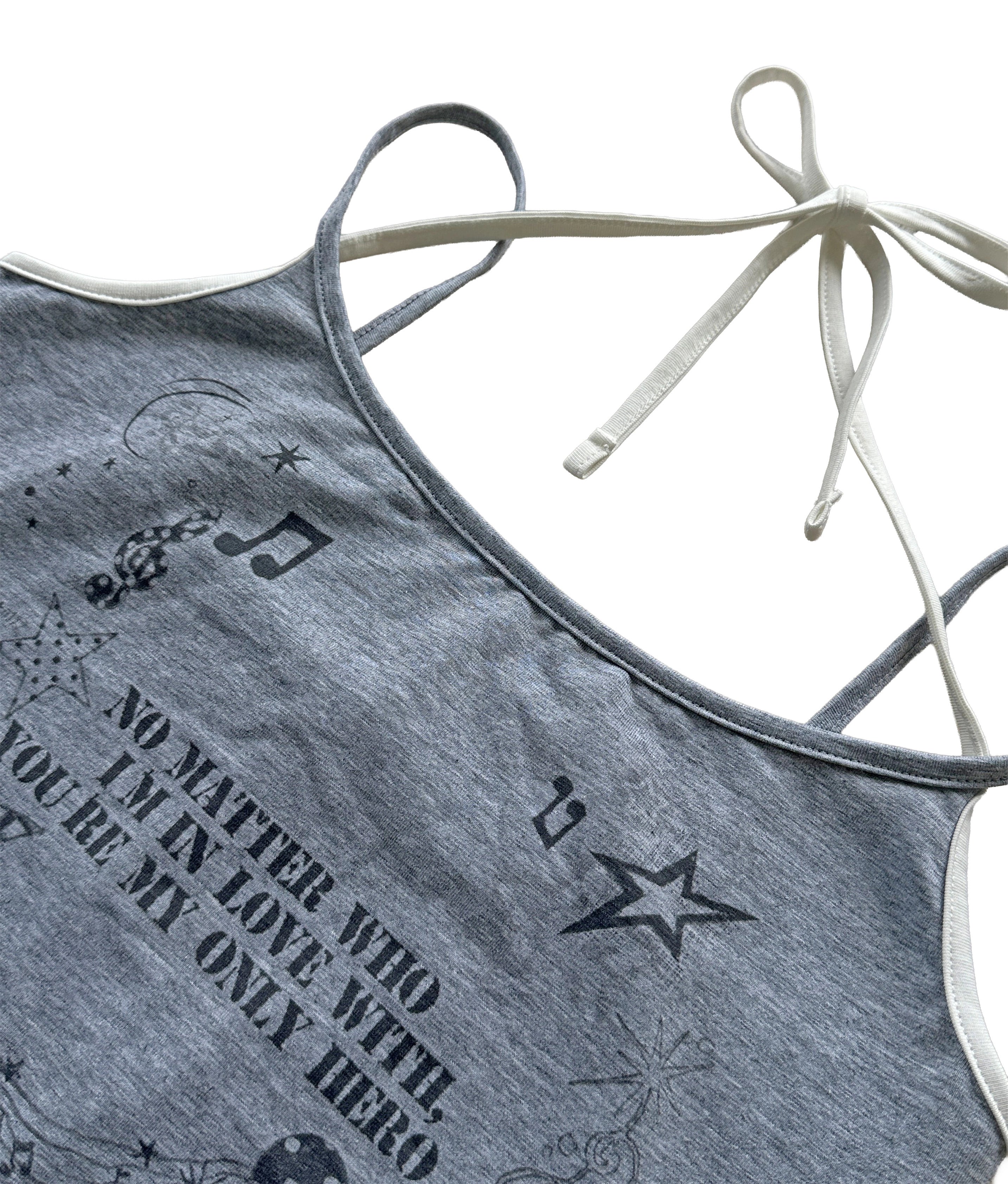MY ONLY HERO LAYERED TOP