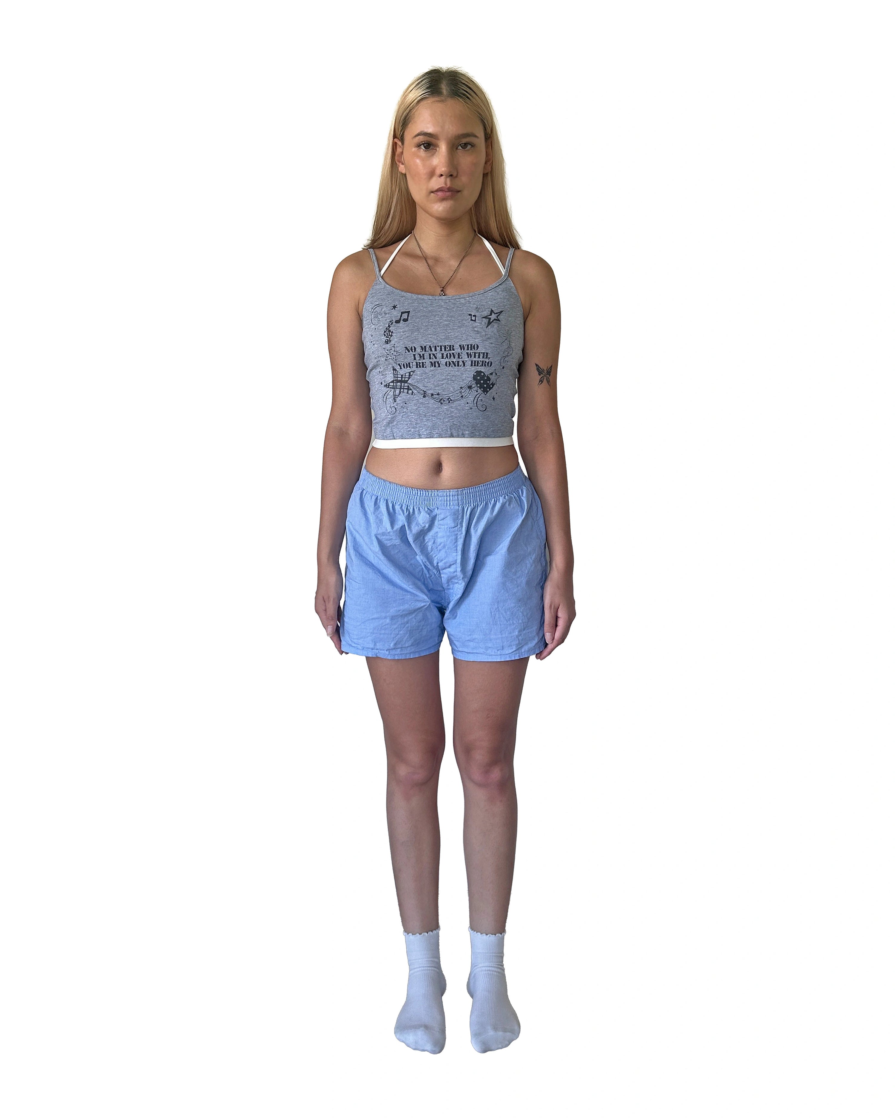 MY ONLY HERO LAYERED TOP