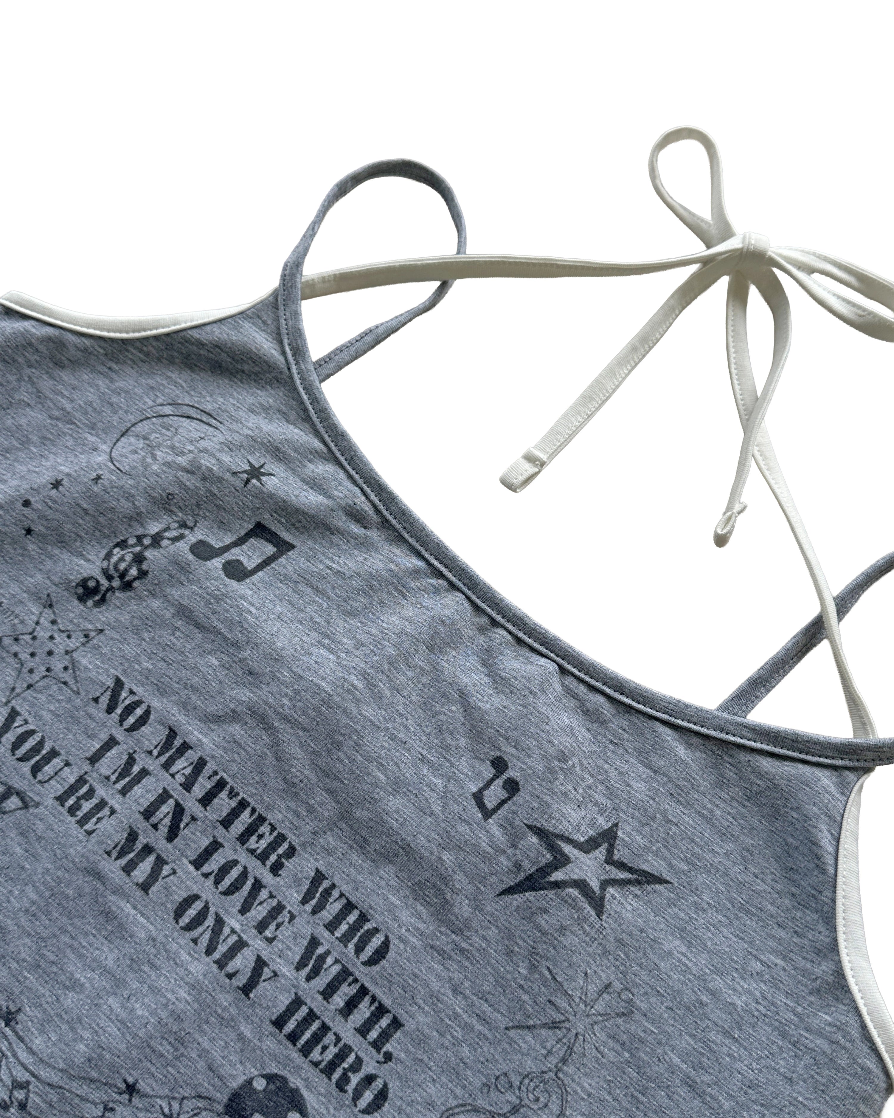 MY ONLY HERO LAYERED TOP