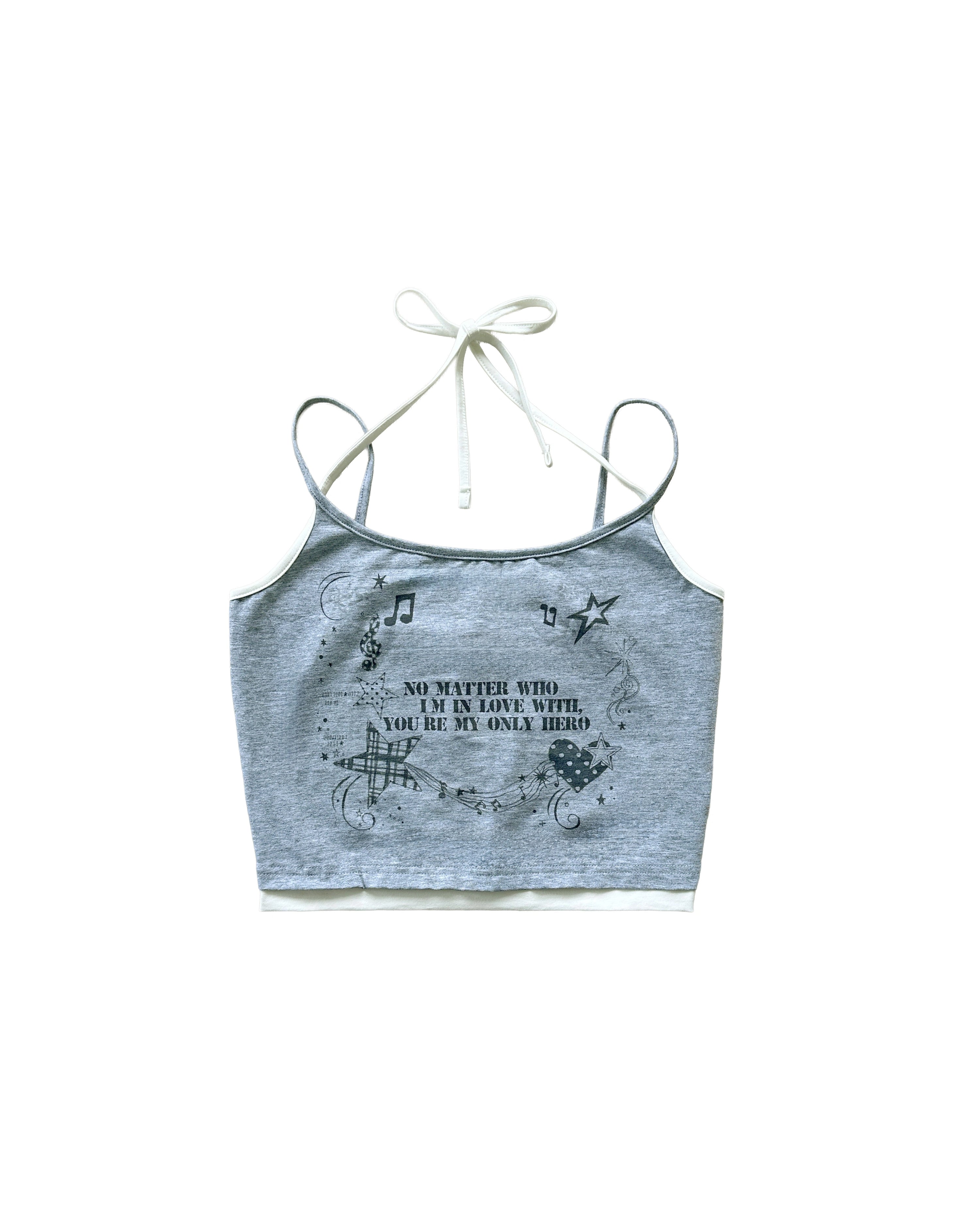 MY ONLY HERO LAYERED TOP