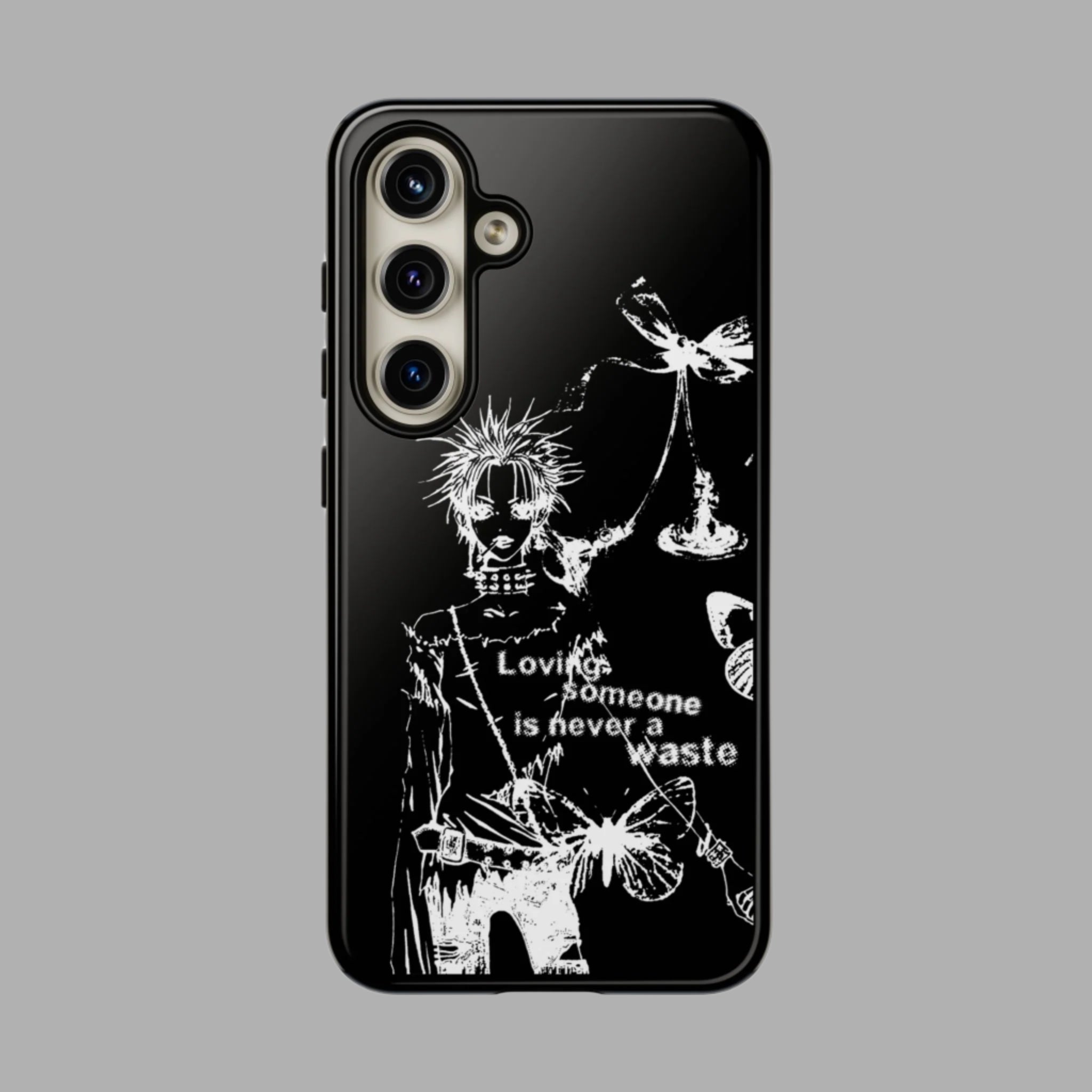 NANA MATCHING PHONE CASE (BLACK BACKGROUND EDITION) - ICHIGOODESIGN