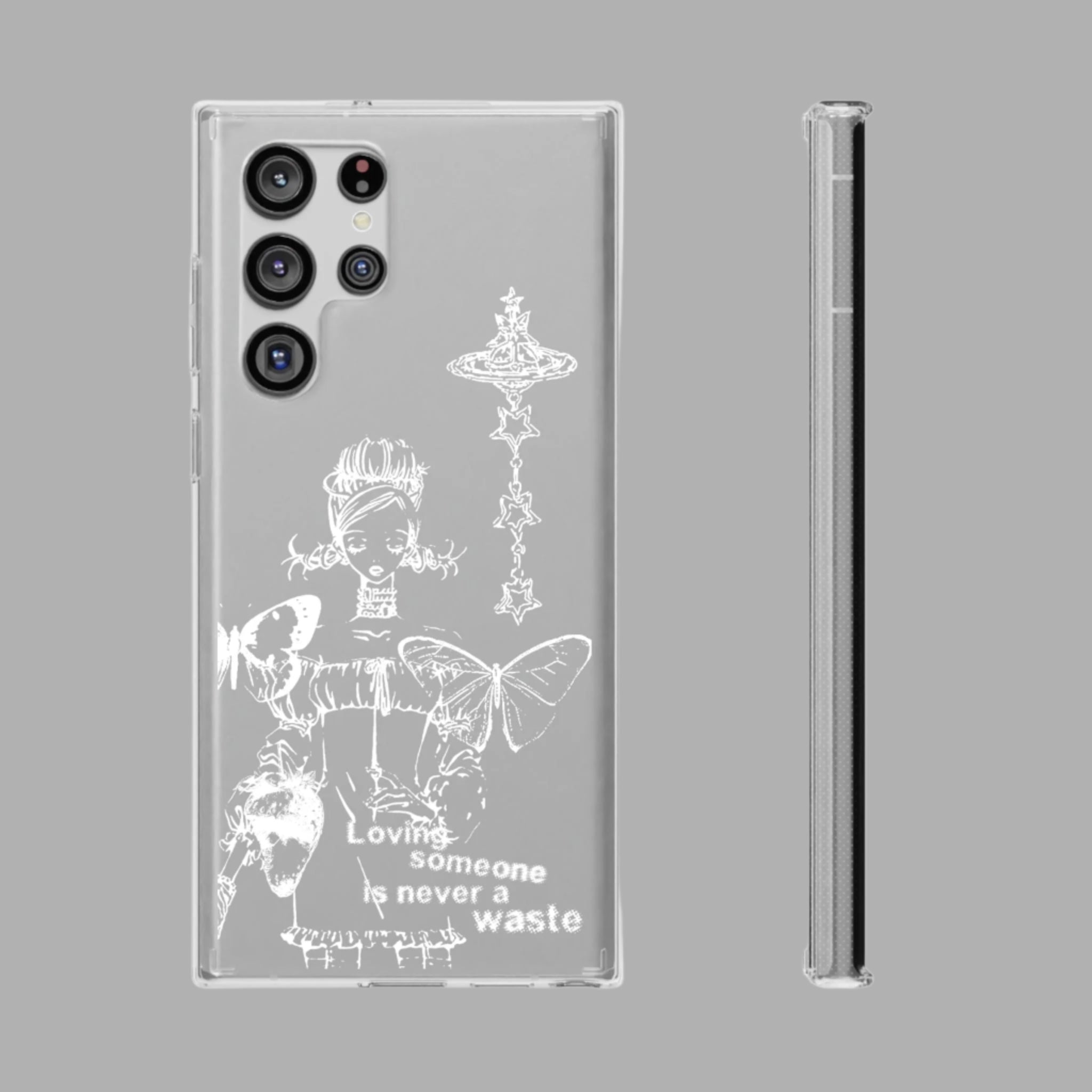 NANA MATCHING PHONE CASES (WHITE) - ICHIGOODESIGN