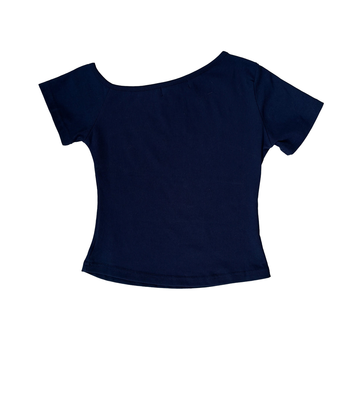 PATRIOT OFF SHOULDER CROPPED TEE