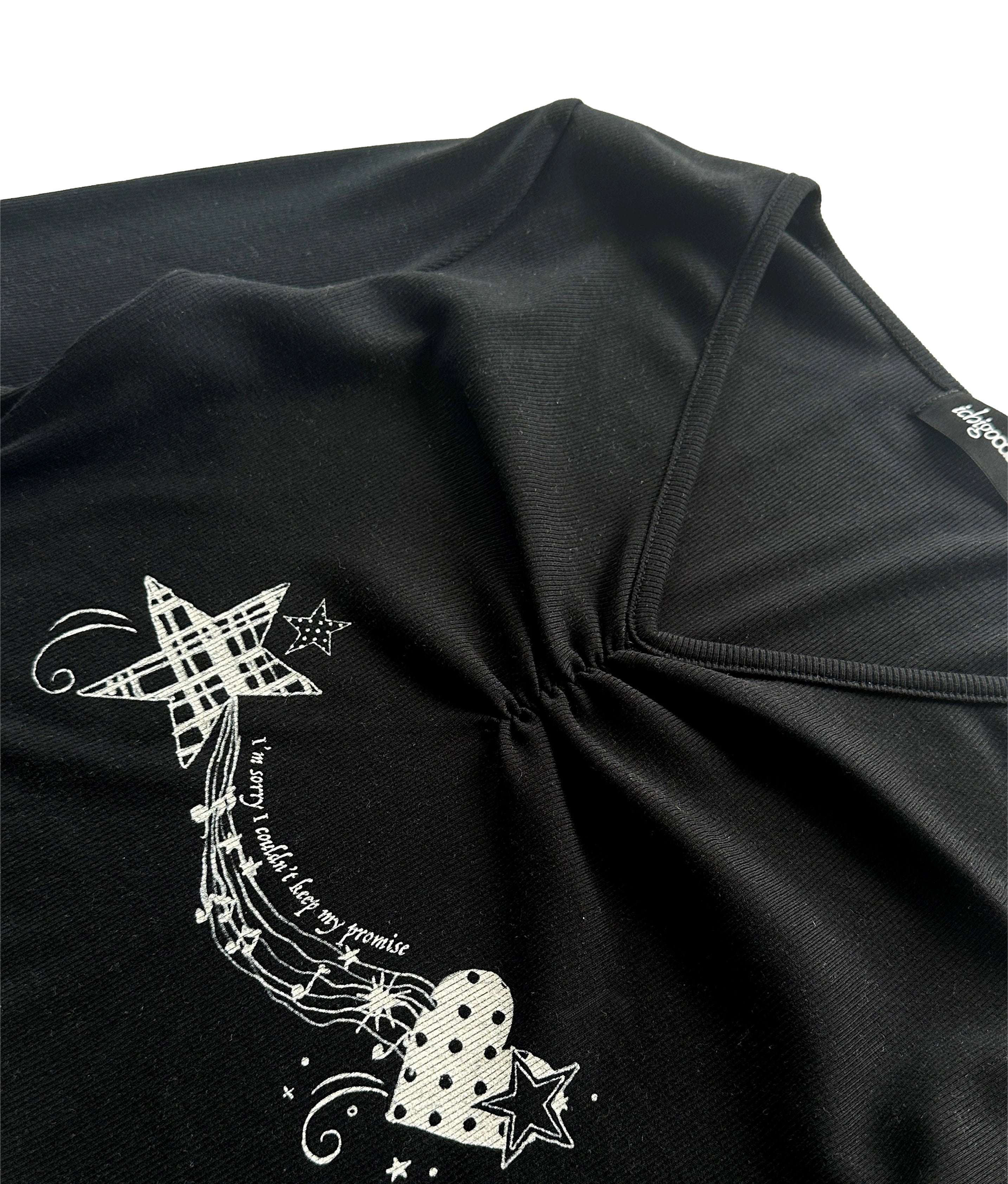PROMISES CROPPED LONGSLEEVES