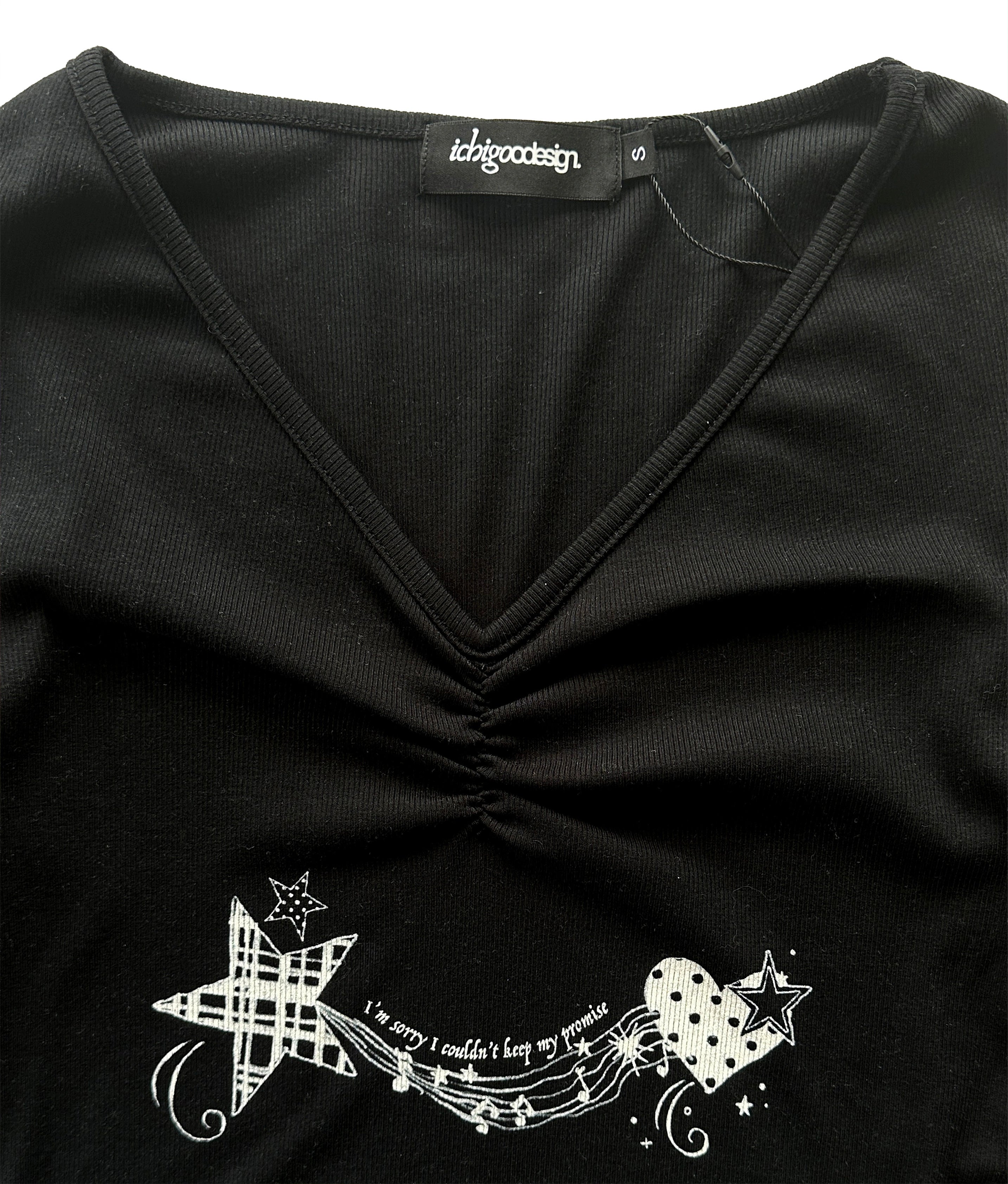 PROMISES CROPPED LONGSLEEVES