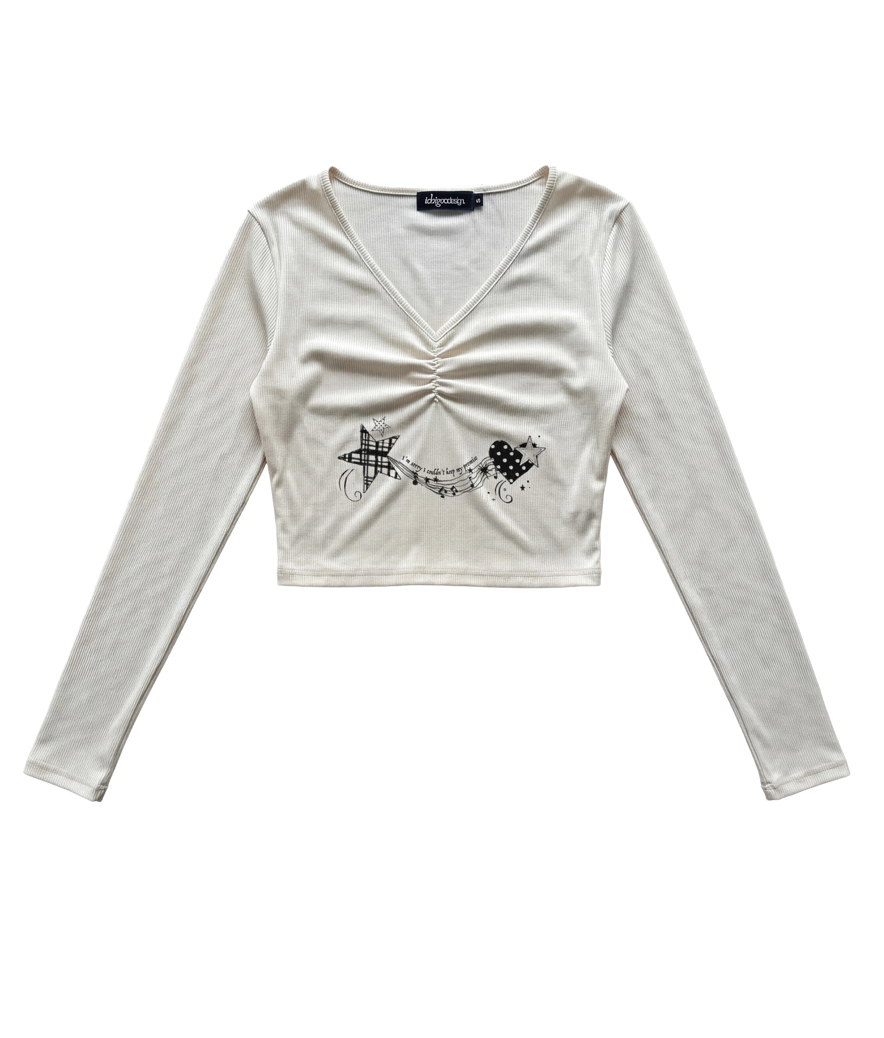 PROMISES CROPPED LONGSLEEVES