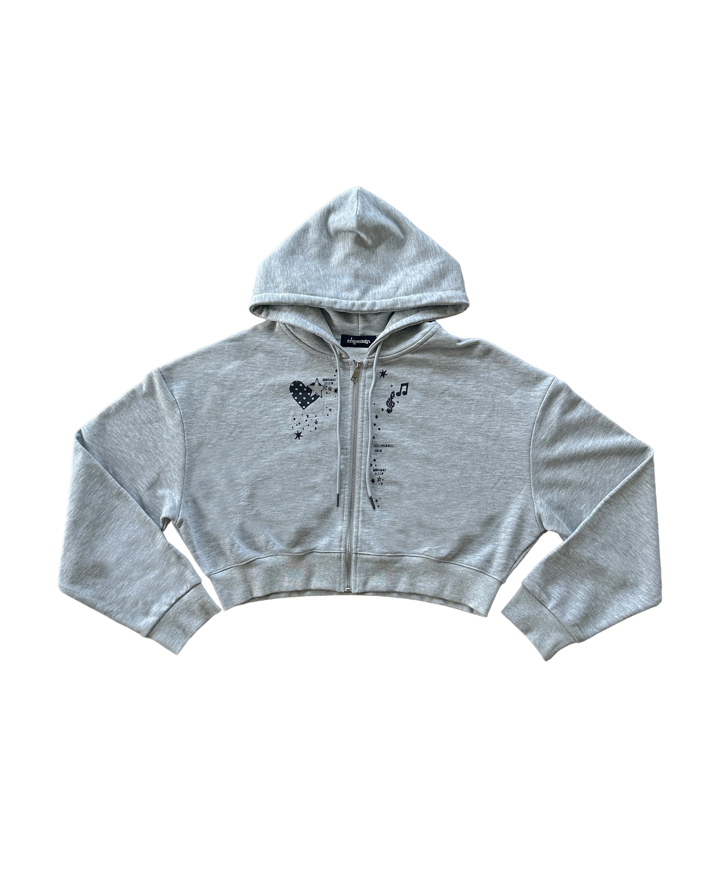 PROMISES CROPPED HOODIE