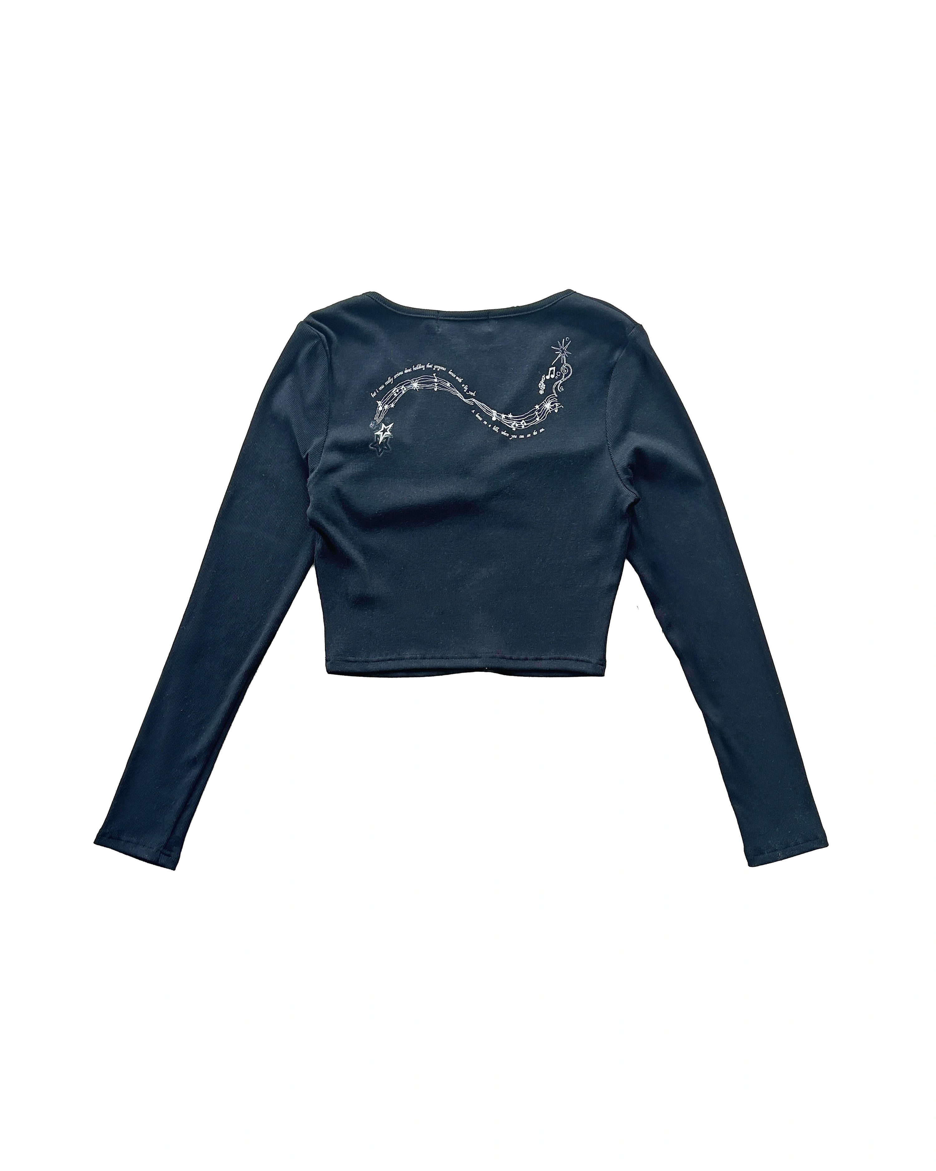 PROMISES CROPPED LONGSLEEVES