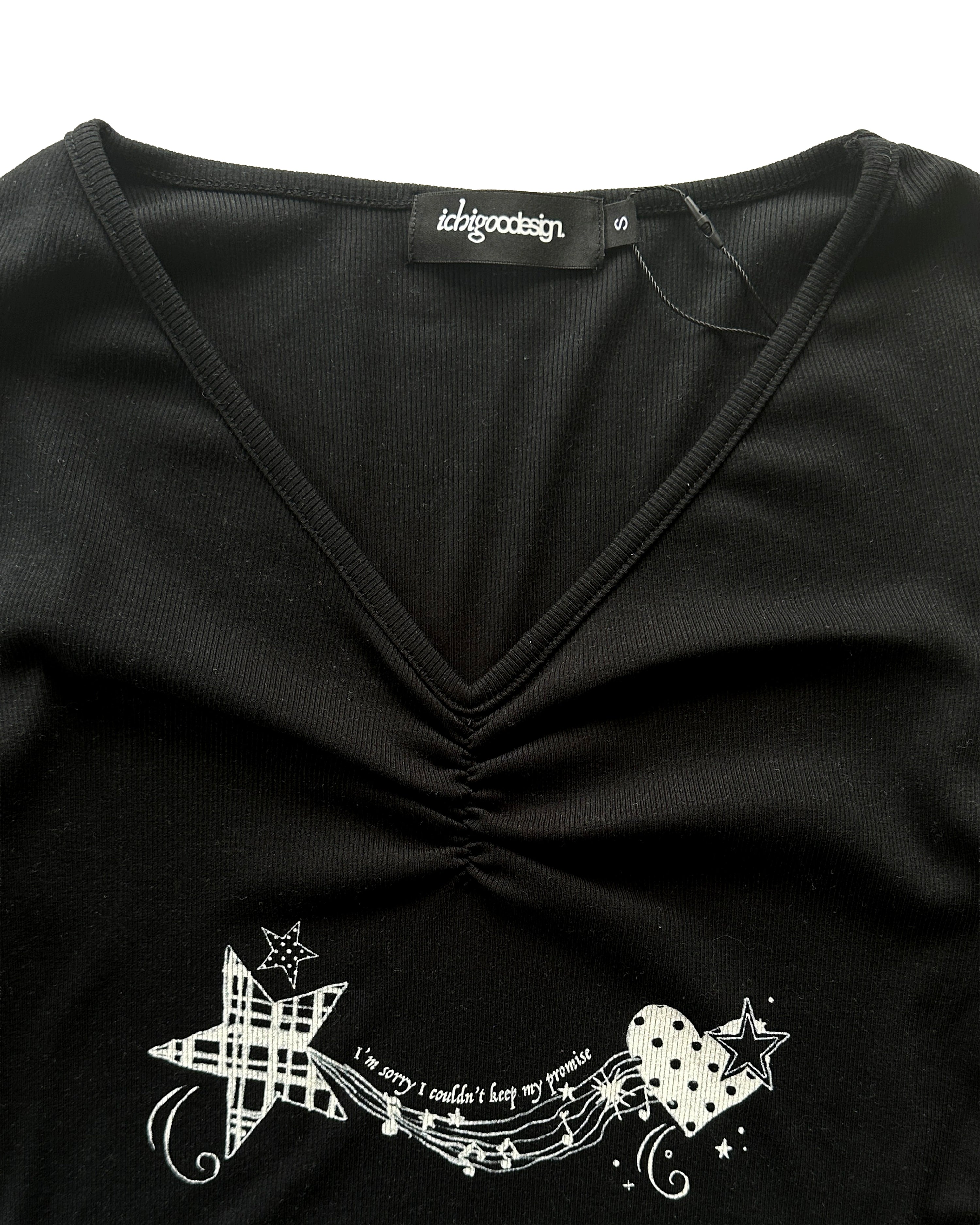 PROMISES CROPPED LONGSLEEVES