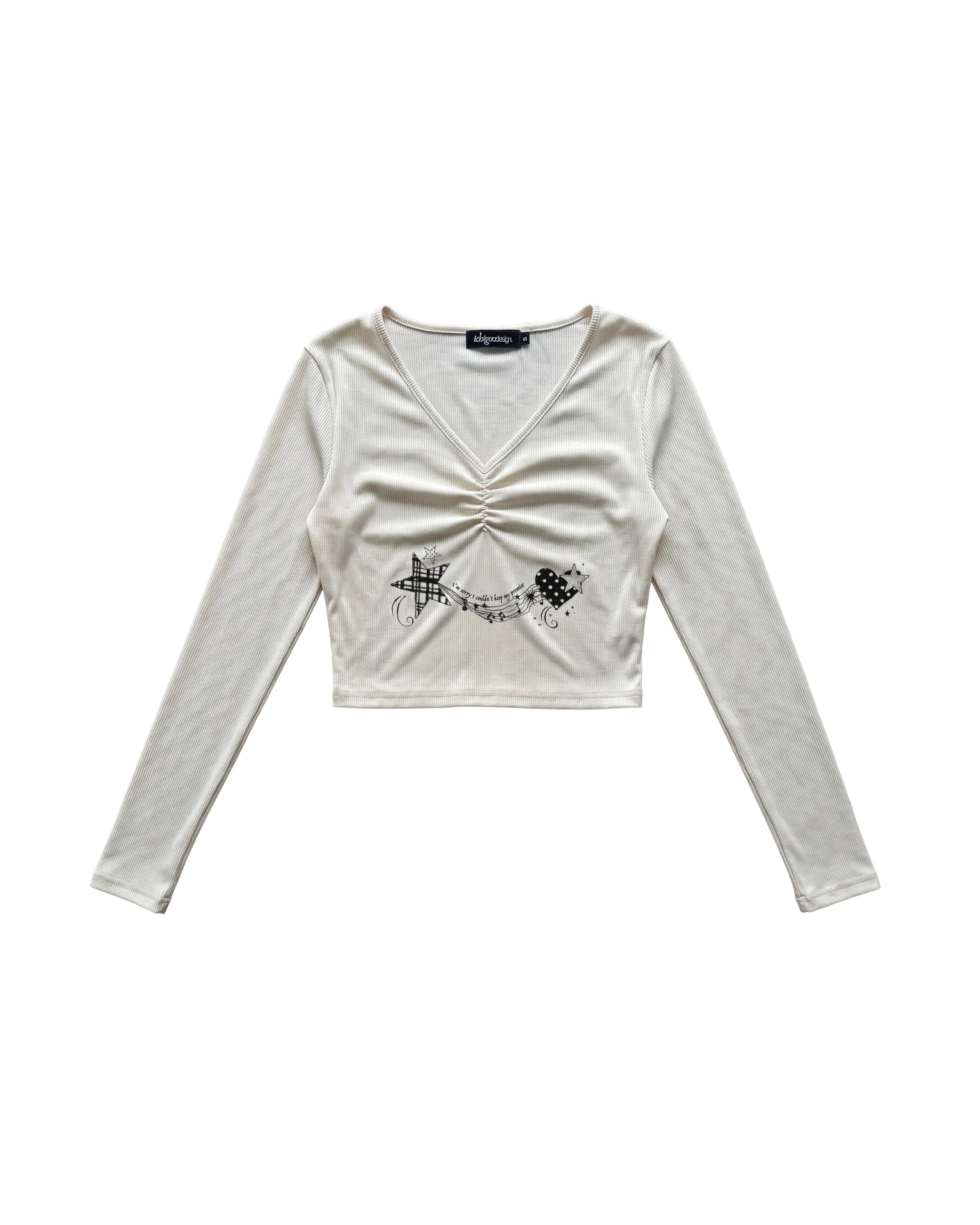 PROMISES CROPPED LONGSLEEVES