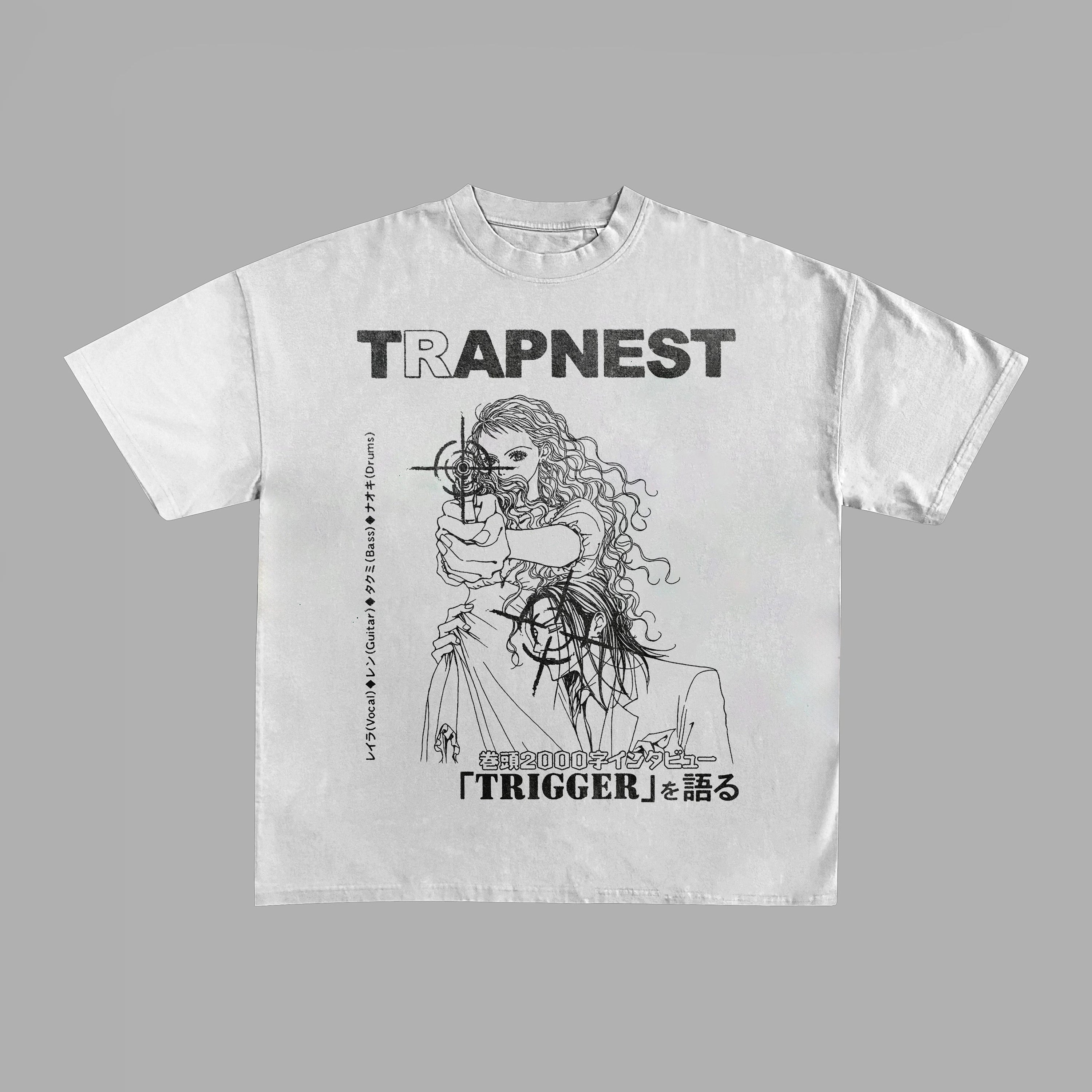 TRAPNEST BAND TEE - ICHIGOODESIGN