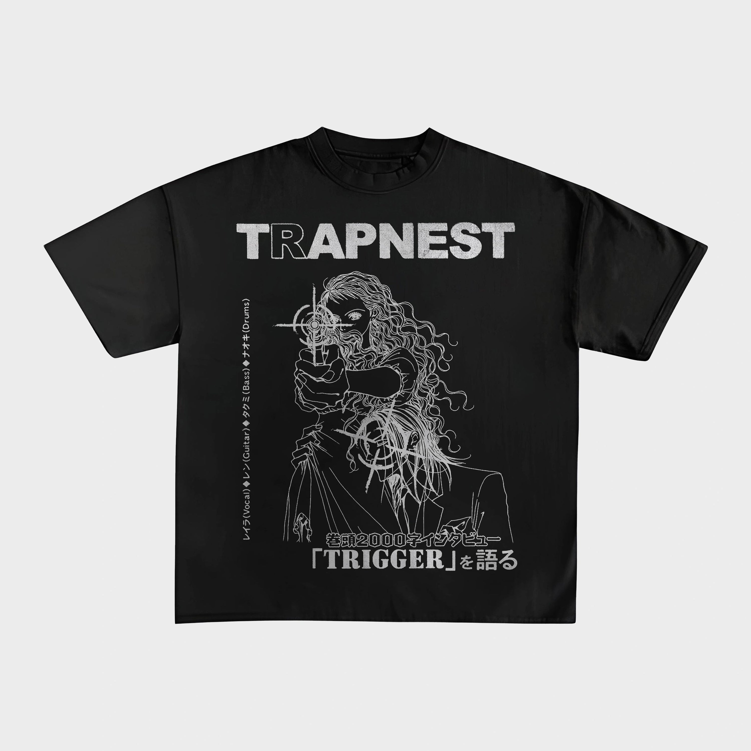 TRAPNEST BAND TEE - ICHIGOODESIGN