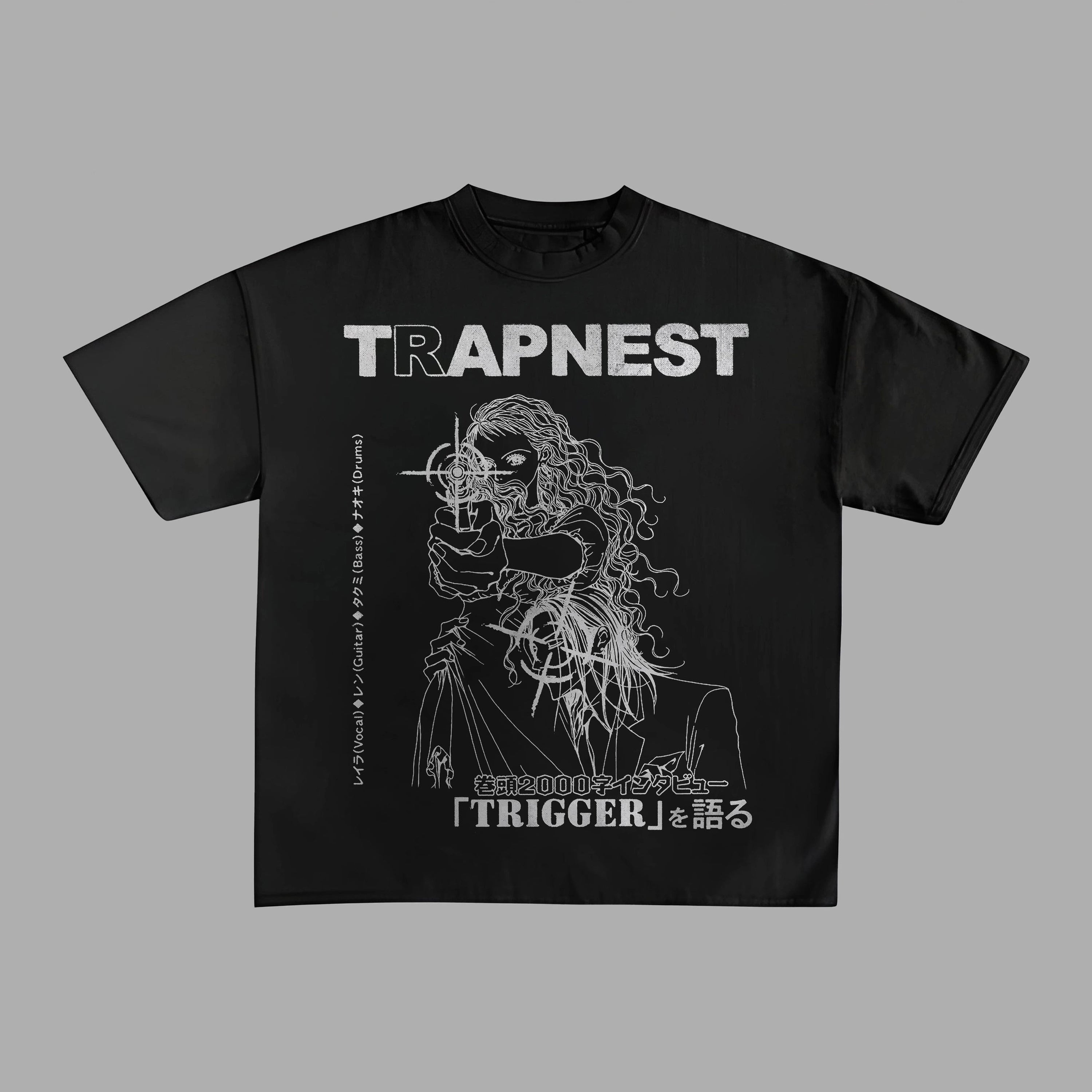 TRAPNEST BAND TEE - ICHIGOODESIGN