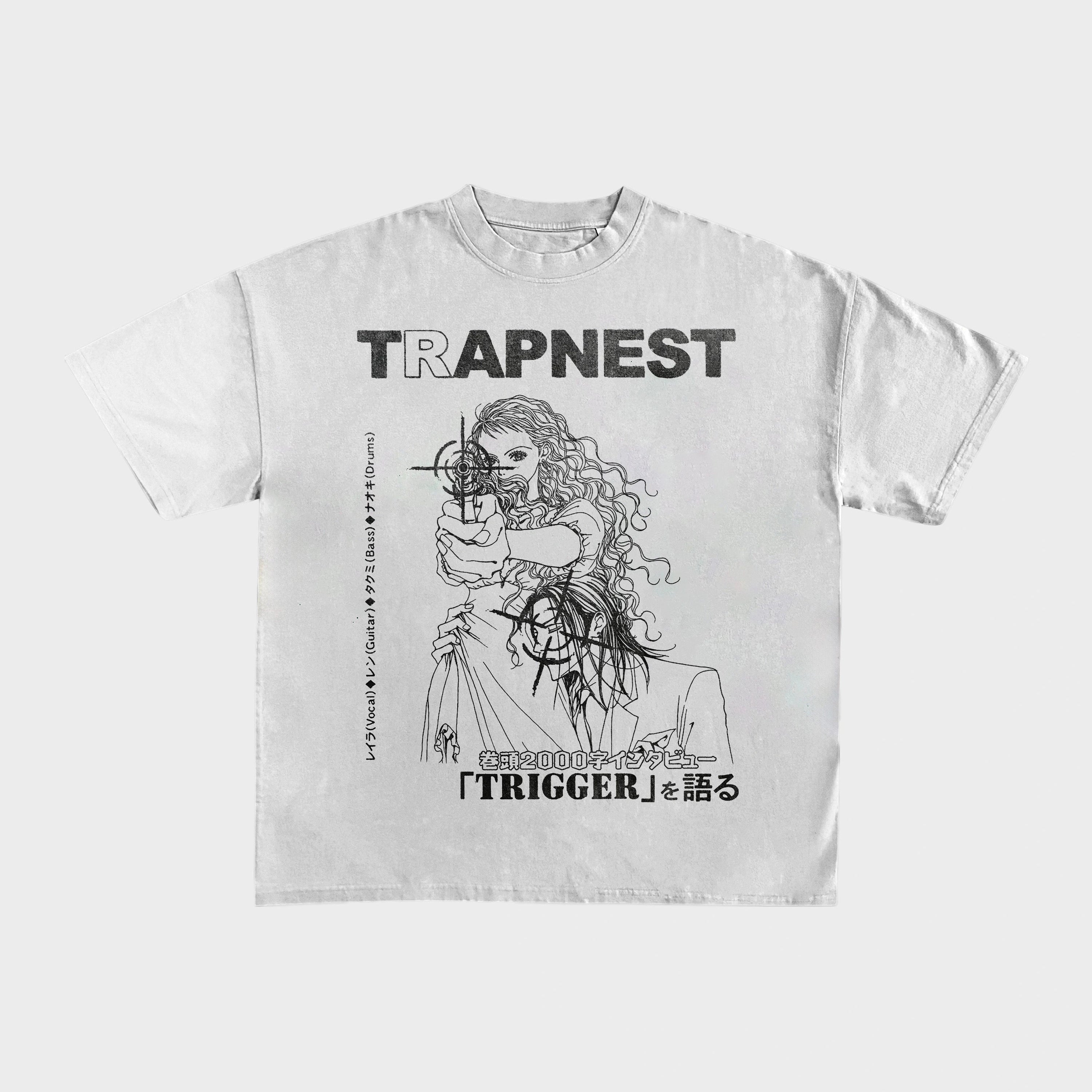 TRAPNEST BAND TEE - ICHIGOODESIGN