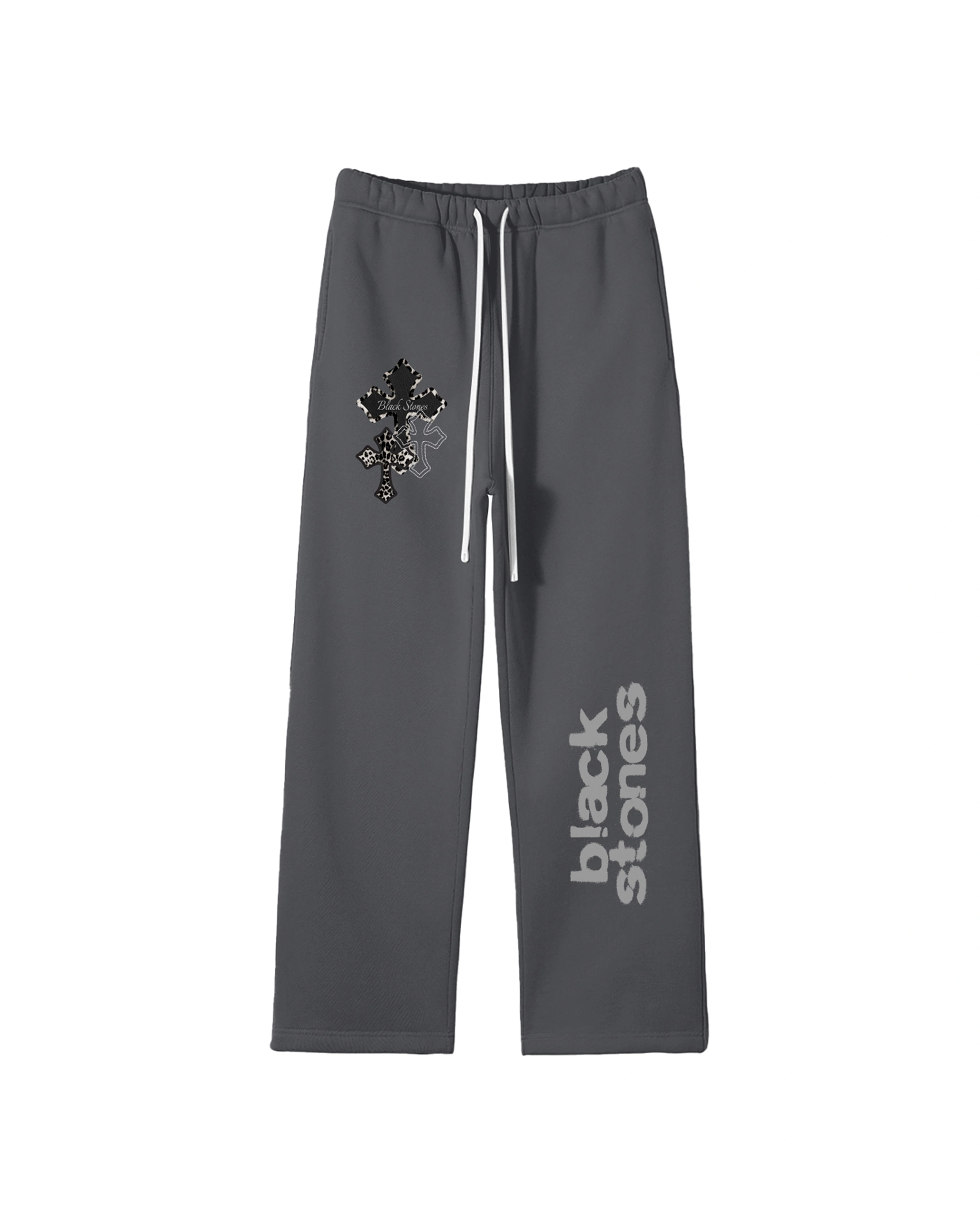 WHITE ROSES SWEATPANTS