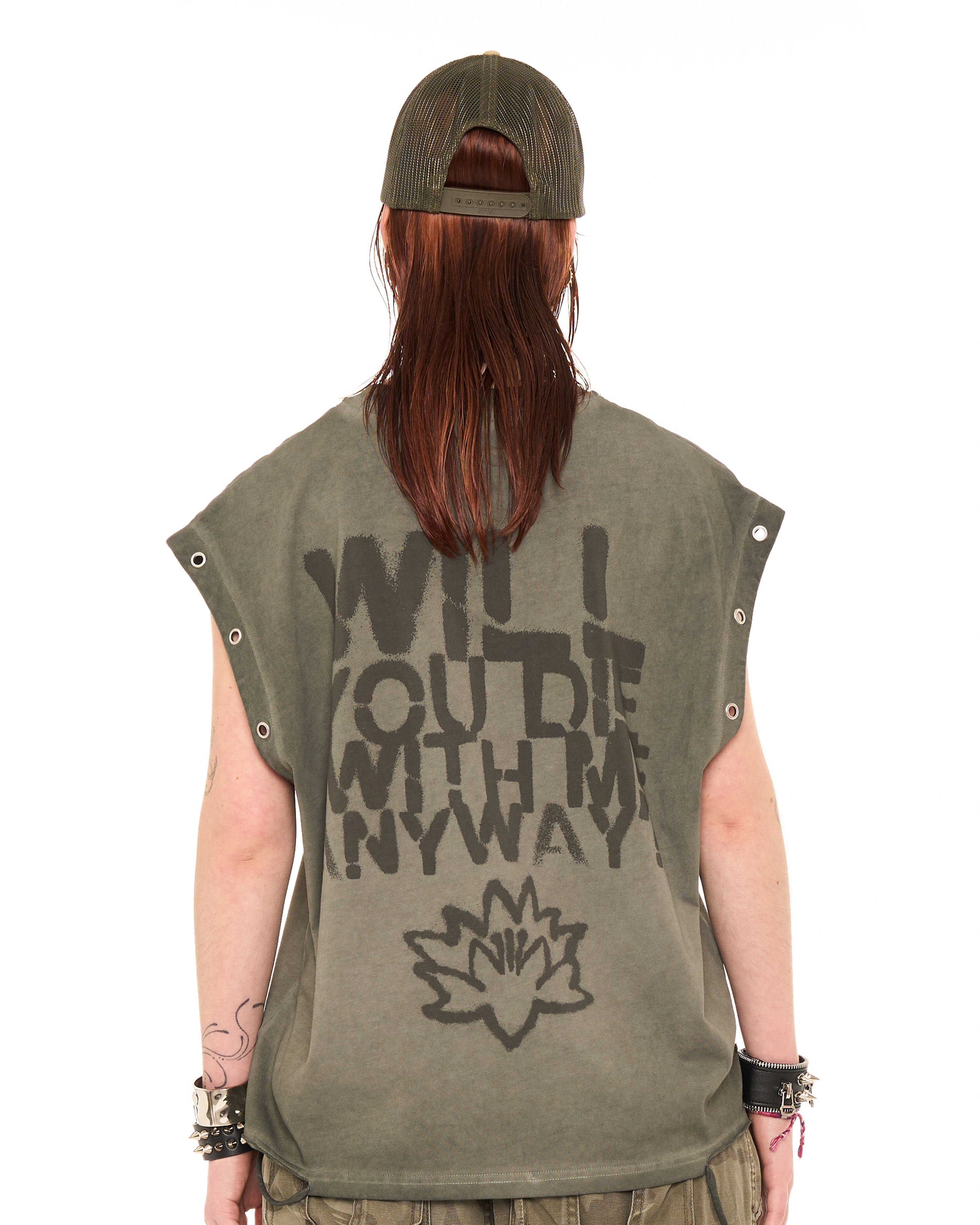 WILL U DIE WITH ME TANK TOP